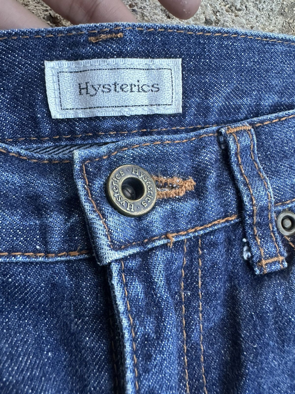 Hysteric Glamour Vintage Flare Hysteric Glamour Blue Jeans W28 Size US 28 / EU 44 - 9 Thumbnail