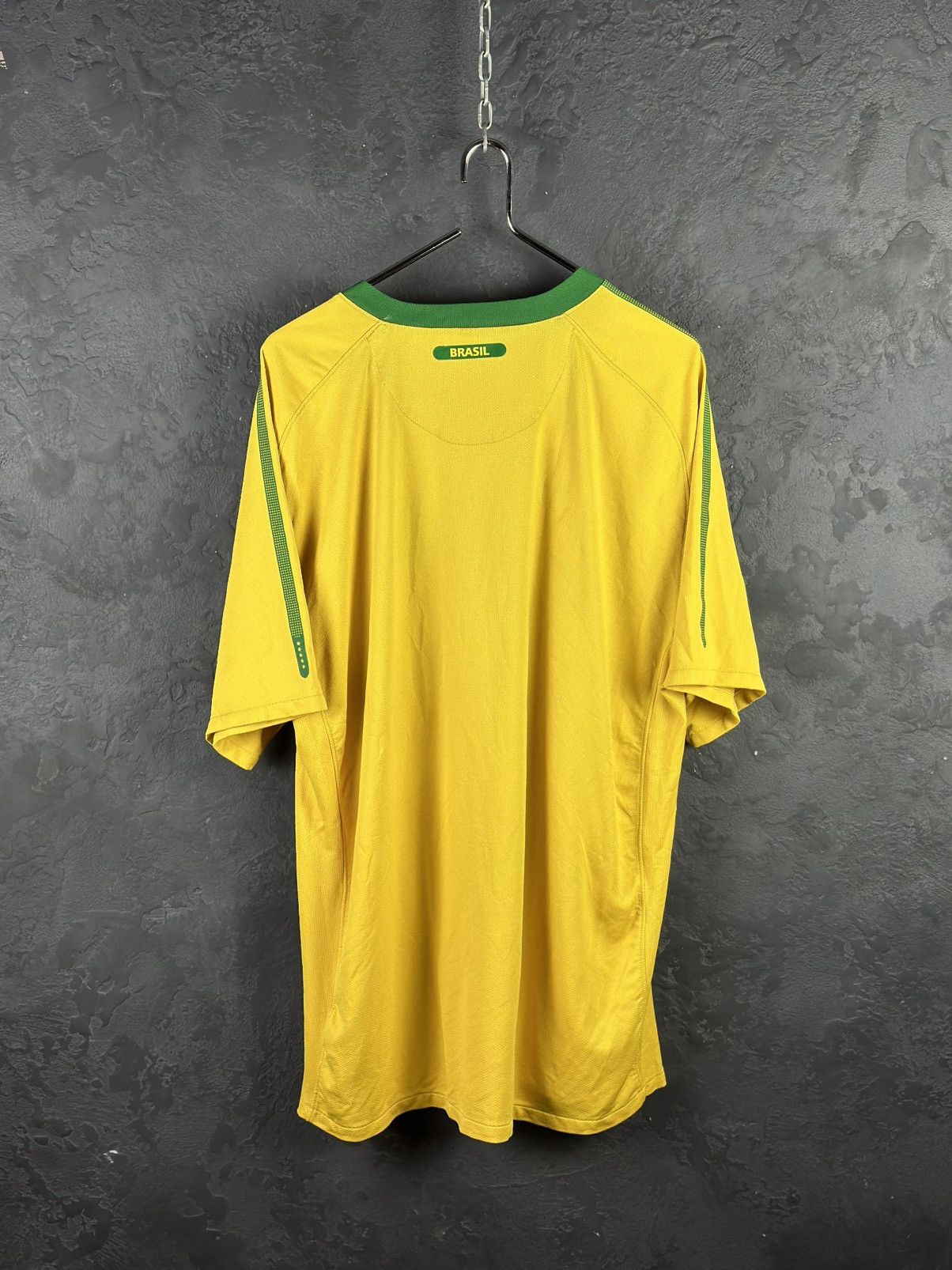 Nike × Vintage Vintage Nike Brazil Football Shirts Soccer Jersey Size US XXL / EU 58 / 5 - 8 Thumbnail