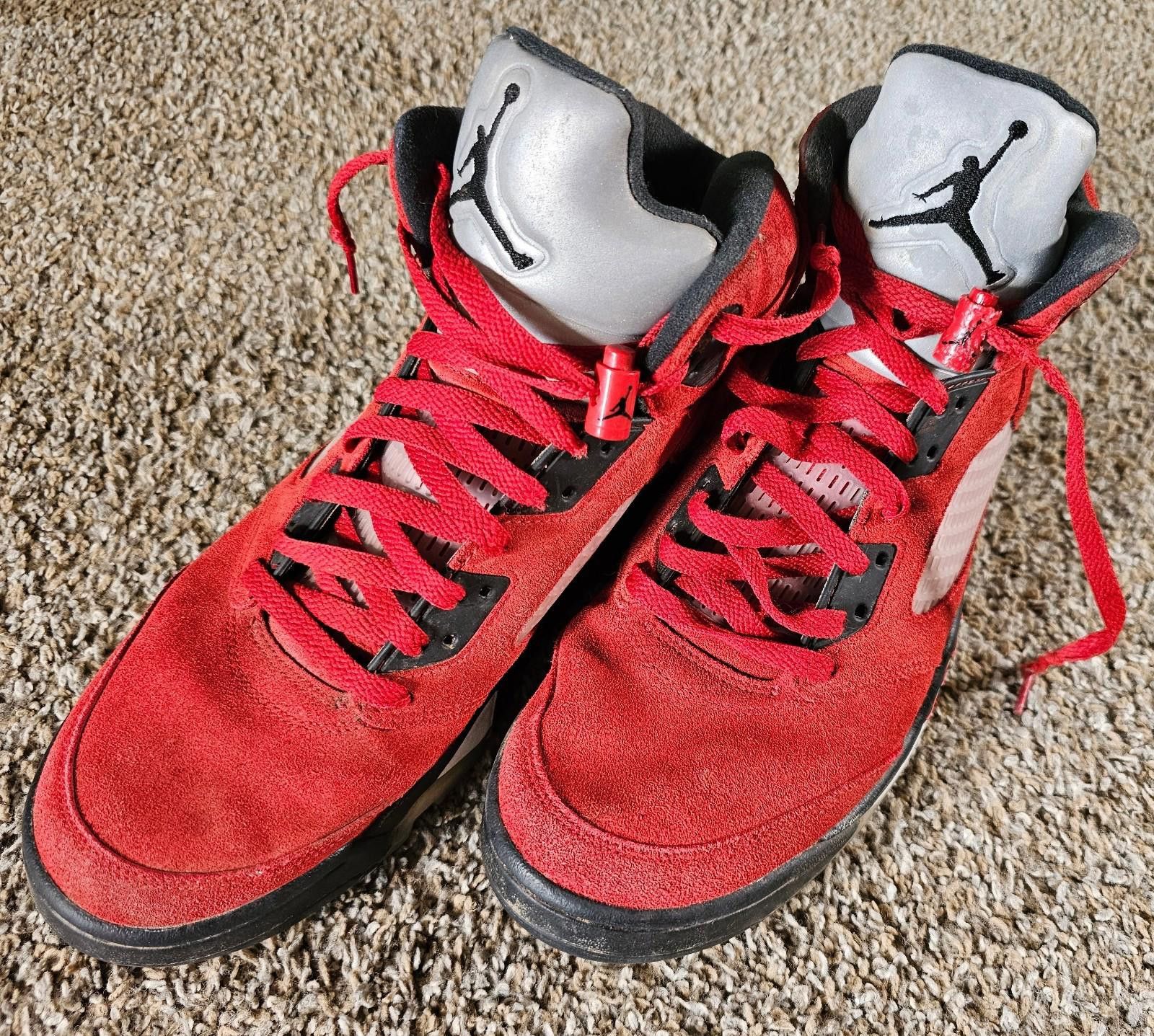 Air Jordan Retro Raging Bull Red Suede 2021 DD0587-600 12