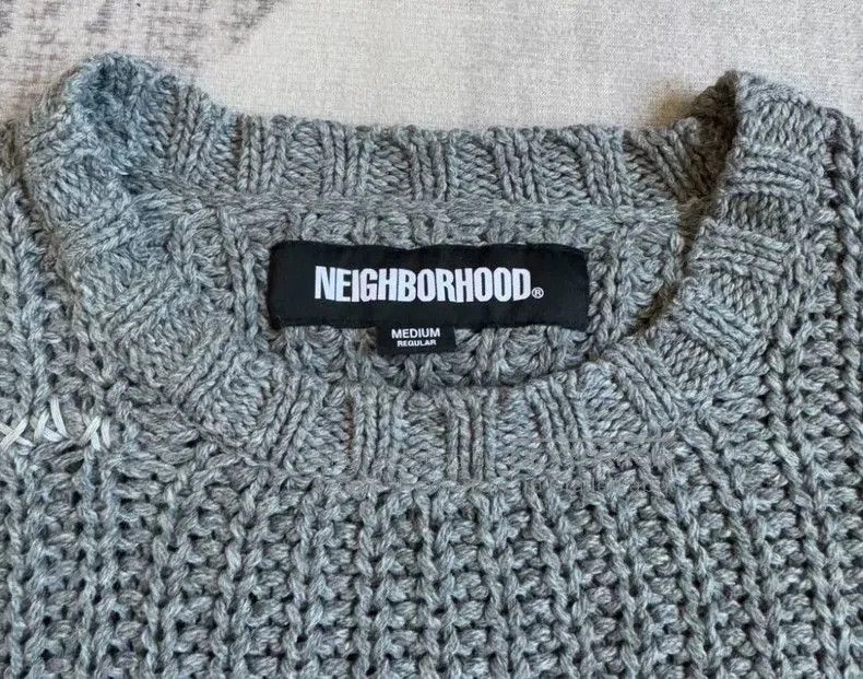 Neighborhood NEIGHBORHOOD SAVAGE CREWNECK SWEATER. Size US M / EU 48-50 / 2 - 5 Thumbnail