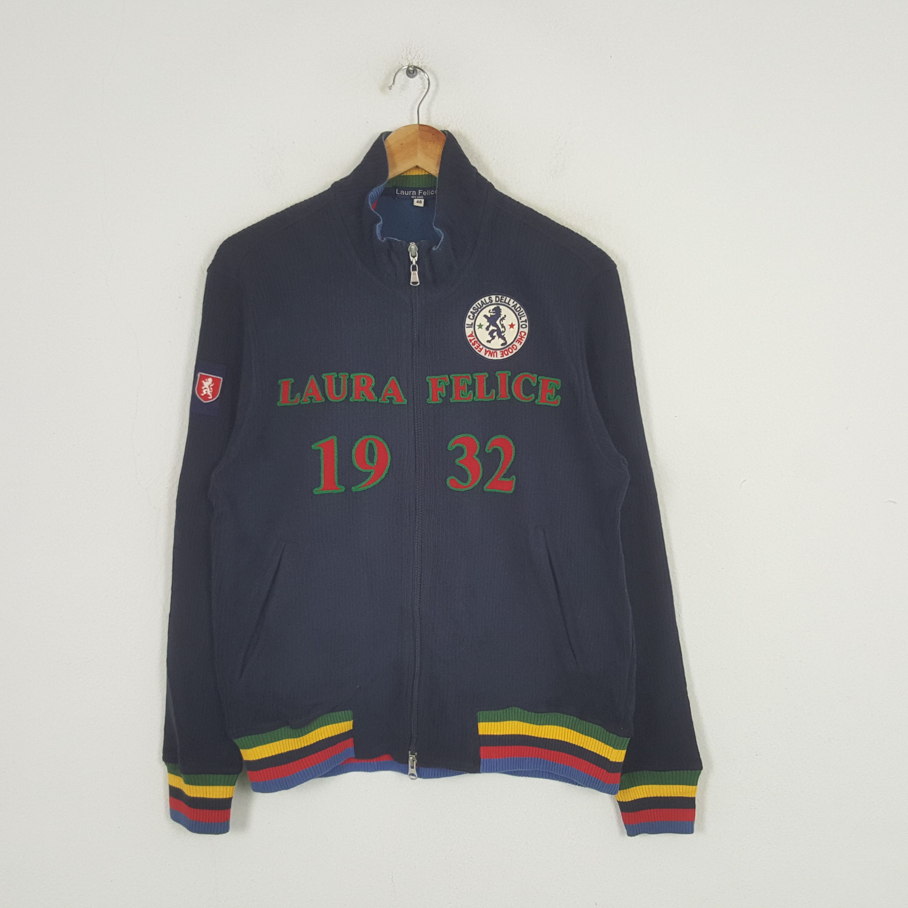 Designer × Japanese Brand × Vintage Vintage Laura Felice 1932 Japanese Brand Knitwear Sweater Size US S / EU 44-46 / 1 - 1 Thumbnail