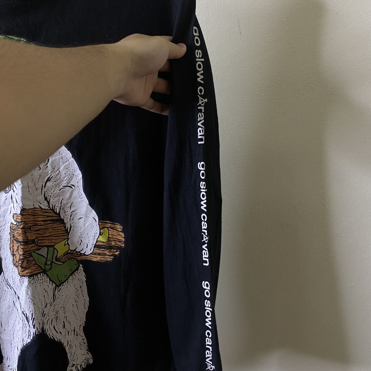 go slow caravan Go Slow Caravan Bear LS Tee Size US M / EU 48-50 / 2 - 5 Thumbnail