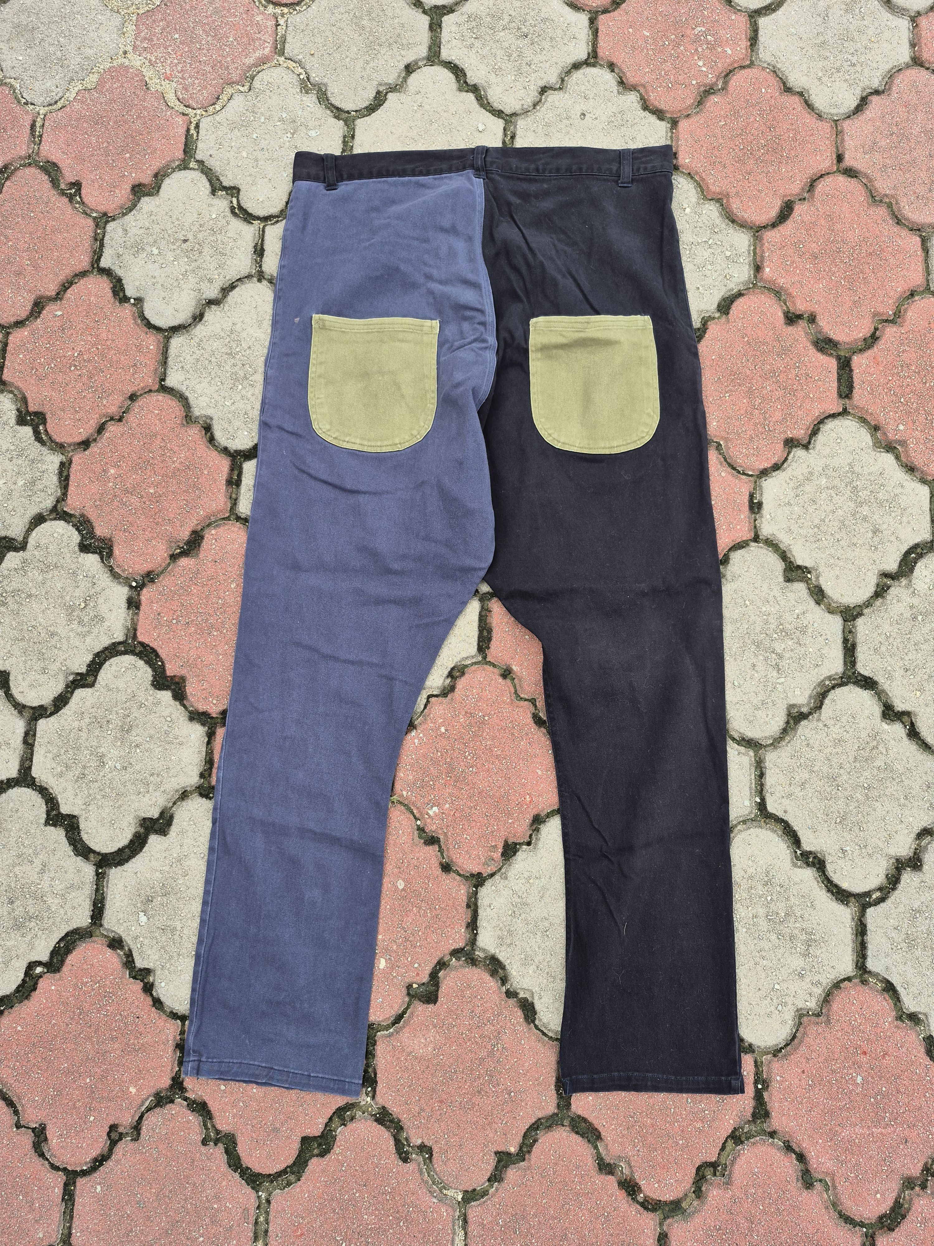 Japanese Brand 🔥 Bling Leads Japanese Brand Multicolor Long Crotch Pants Size US 34 / EU 50 - 1 Thumbnail