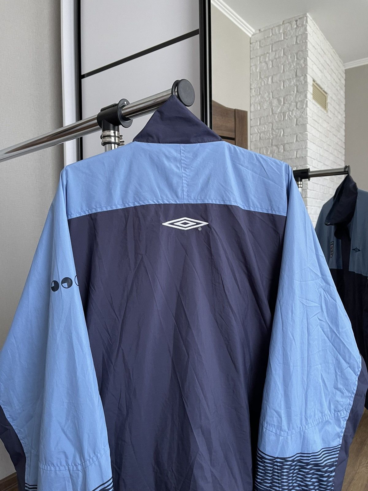 Umbro Umbro England Vintage Soccer Zip Track Jacket 2000s Size US XL / EU 56 / 4 - 7 Thumbnail