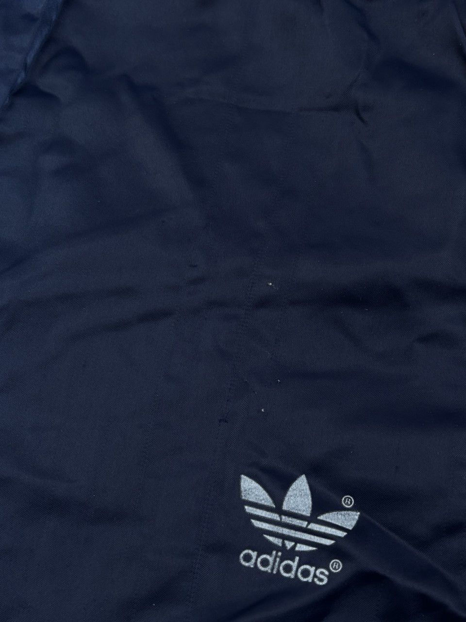 Adidas Vintage 1980's Adidas West Germany Nylon Shorts Blue Size US 36 / EU 52 - 12 Thumbnail