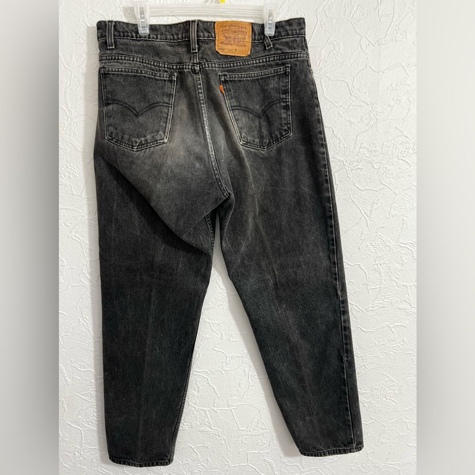 Levi's Vintage Levis 550 Jeans 38x30 Relaxed Tapered Fit Orange Tab Size US 38 / EU 54 - 2 Thumbnail
