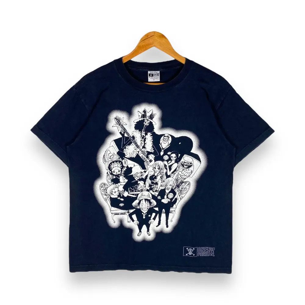 Anime VINTAGE ONE PIECE MUGIWARA CREW ANIME MANGA TEE Size US M / EU 48-50 / 2 - 1 Thumbnail