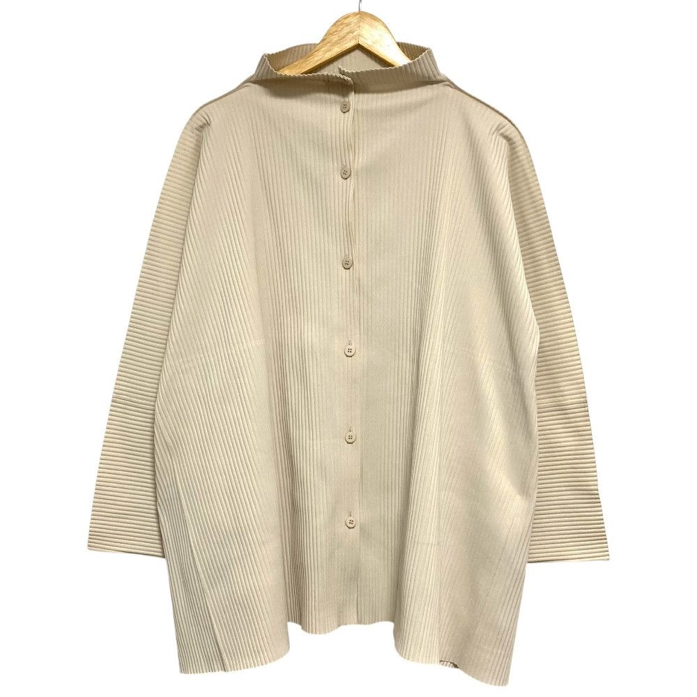 Issey Miyake Issey Miyake me ISSEY MIYAKE Stand Collar Wide Shirt Textile Tops MI24KO923 DUTY FREE for USA Size ONE SIZE - 1 Thumbnail