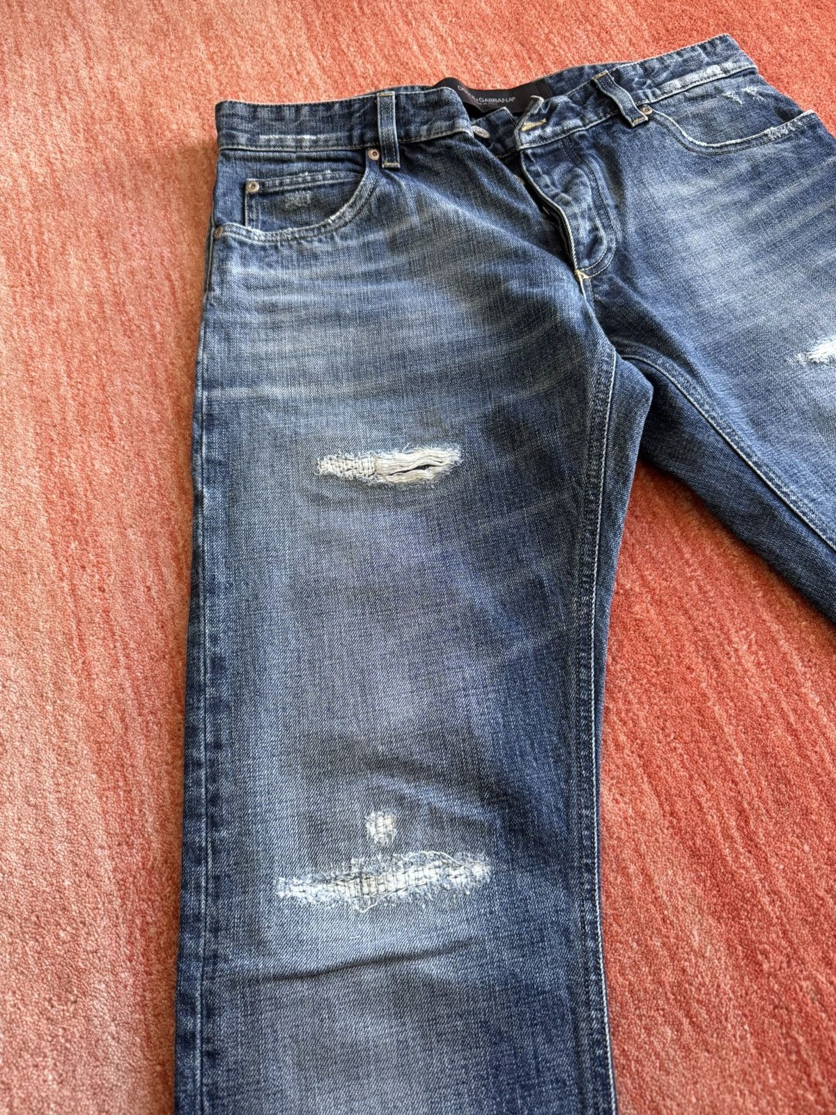 Dolce & Gabbana Dolce and Gabbana light blue jeans Size US 32 / EU 48 - 2 Thumbnail