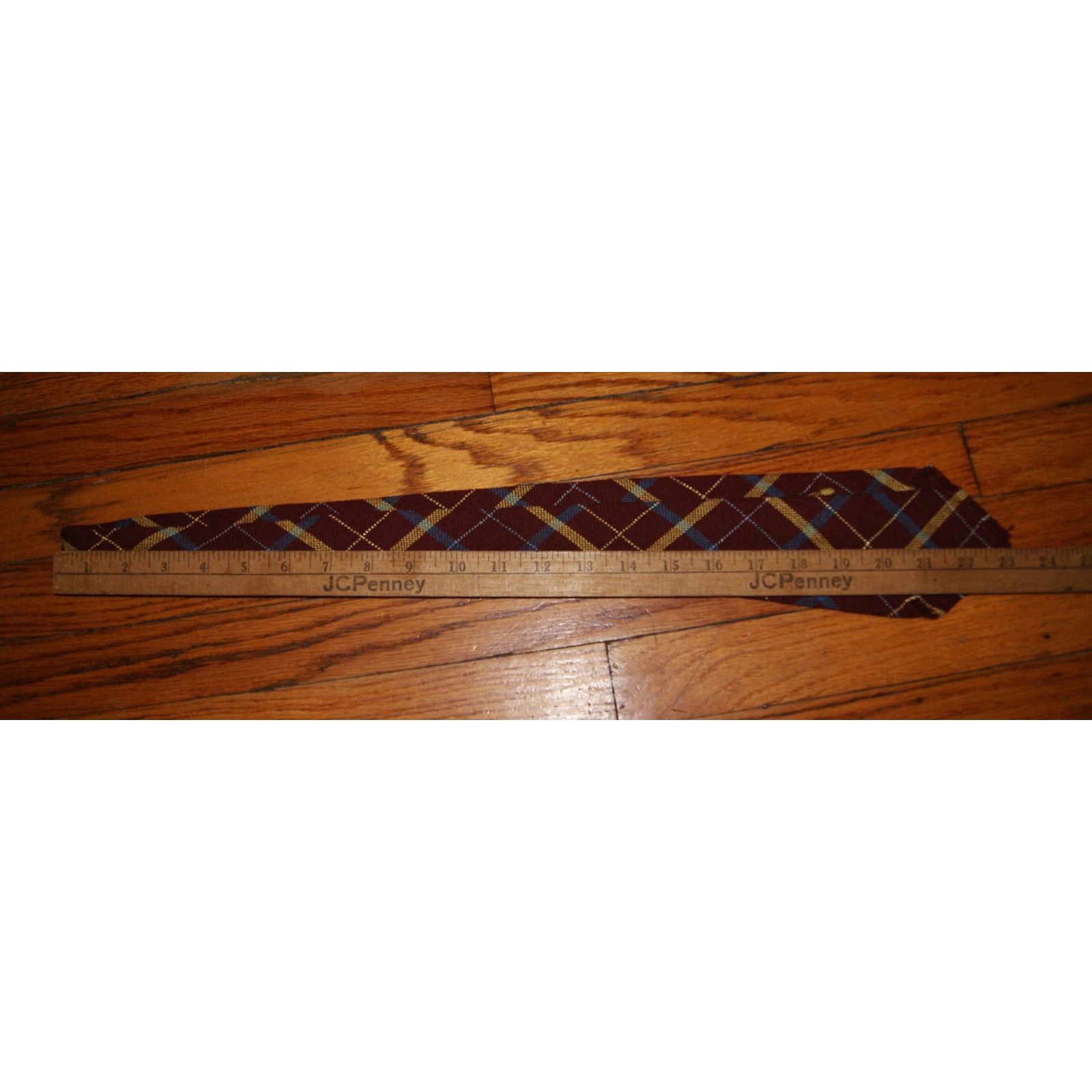 REGAL 1930s REGAL Hand Woven Homespun Men's Necktie, Striped Rare Size ONE SIZE - 5 Thumbnail