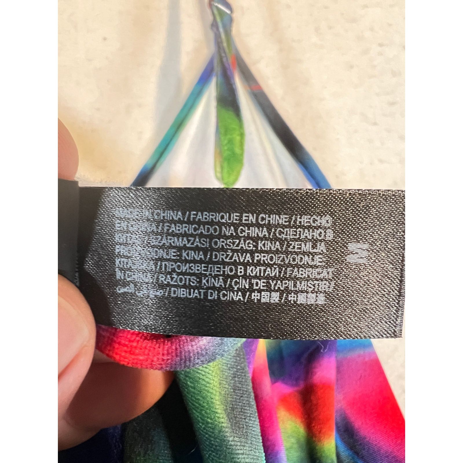 Hurley Hurley Nebula Mini-Dress Woman's M Tye Dye Adjustable Straps Size M / US 6-8 / IT 42-44 - 13 Thumbnail
