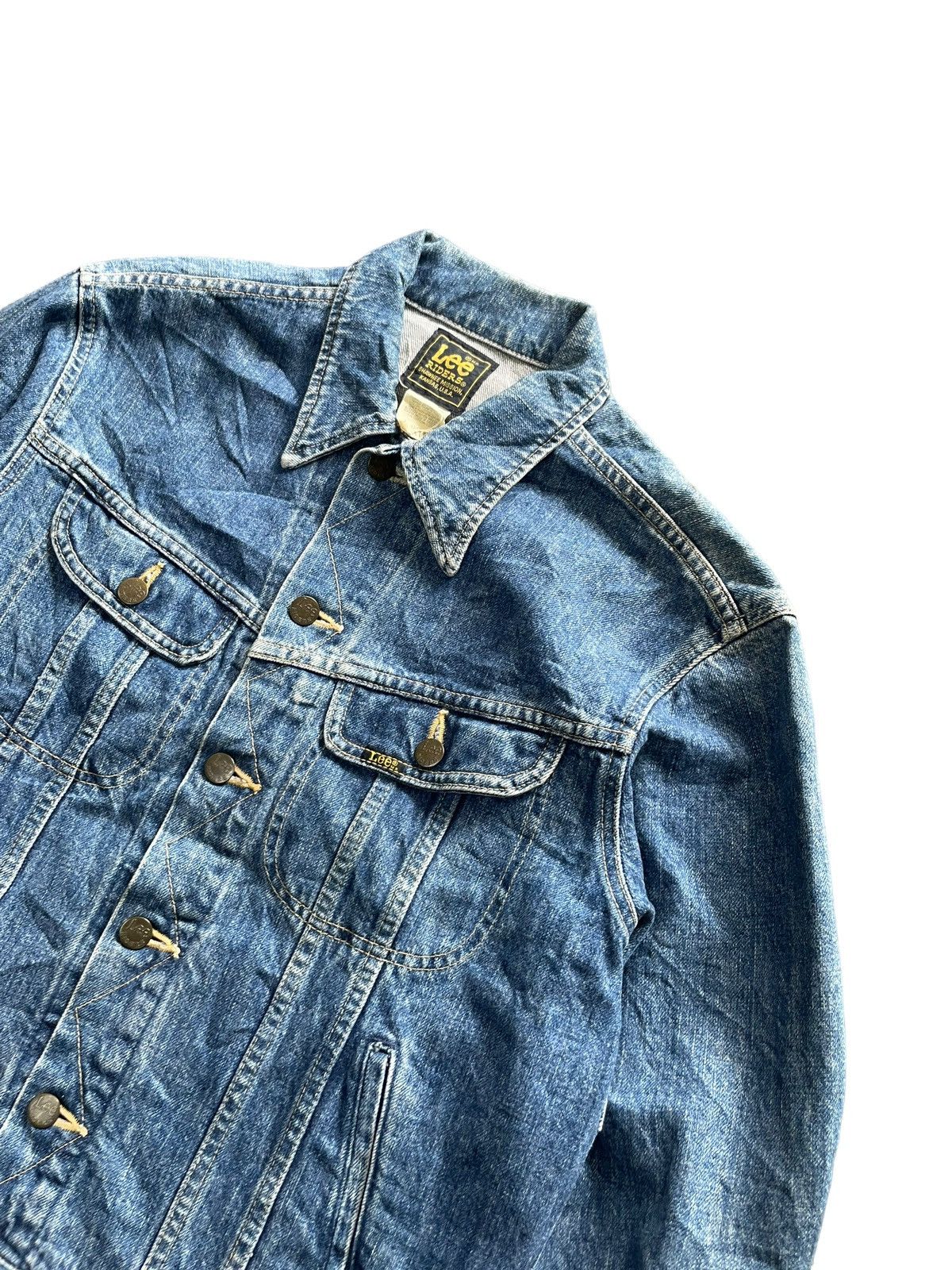 Other Vintage 90’s Lee Riders Denim Jacket Size US L / EU 52-54 / 3 - 2 Thumbnail
