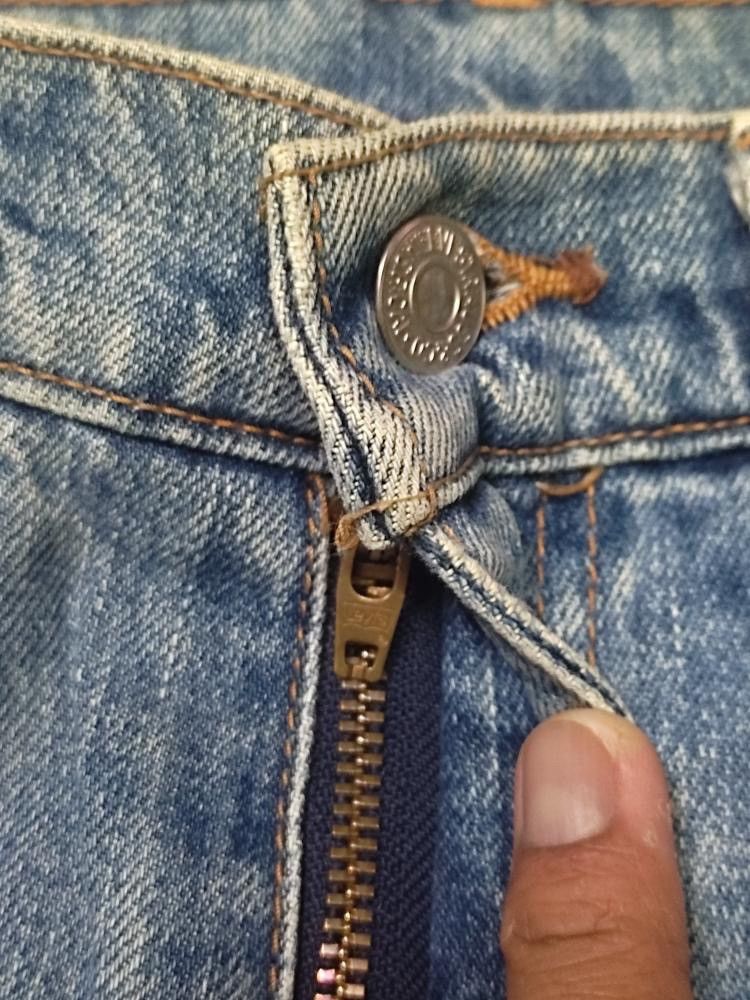 Levi's Vintage Clothing × Vintage VINTAGE LEVIS SILVER TAB BAGGY DISTRESS JEANS FADED Size US 31 - 5 Thumbnail