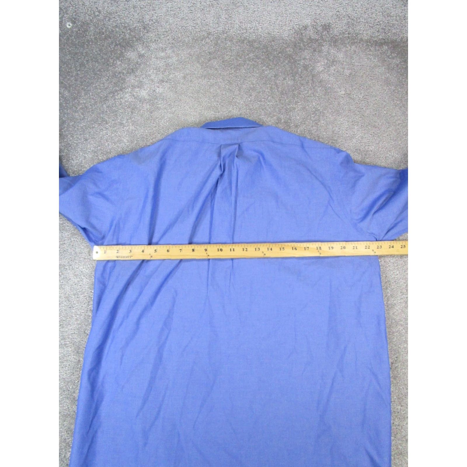 Brooks Brothers Brooks Brothers Dress Shirt Mens 15.5 Blue Cotton Button Up Shirt Size 40R - 6 Thumbnail