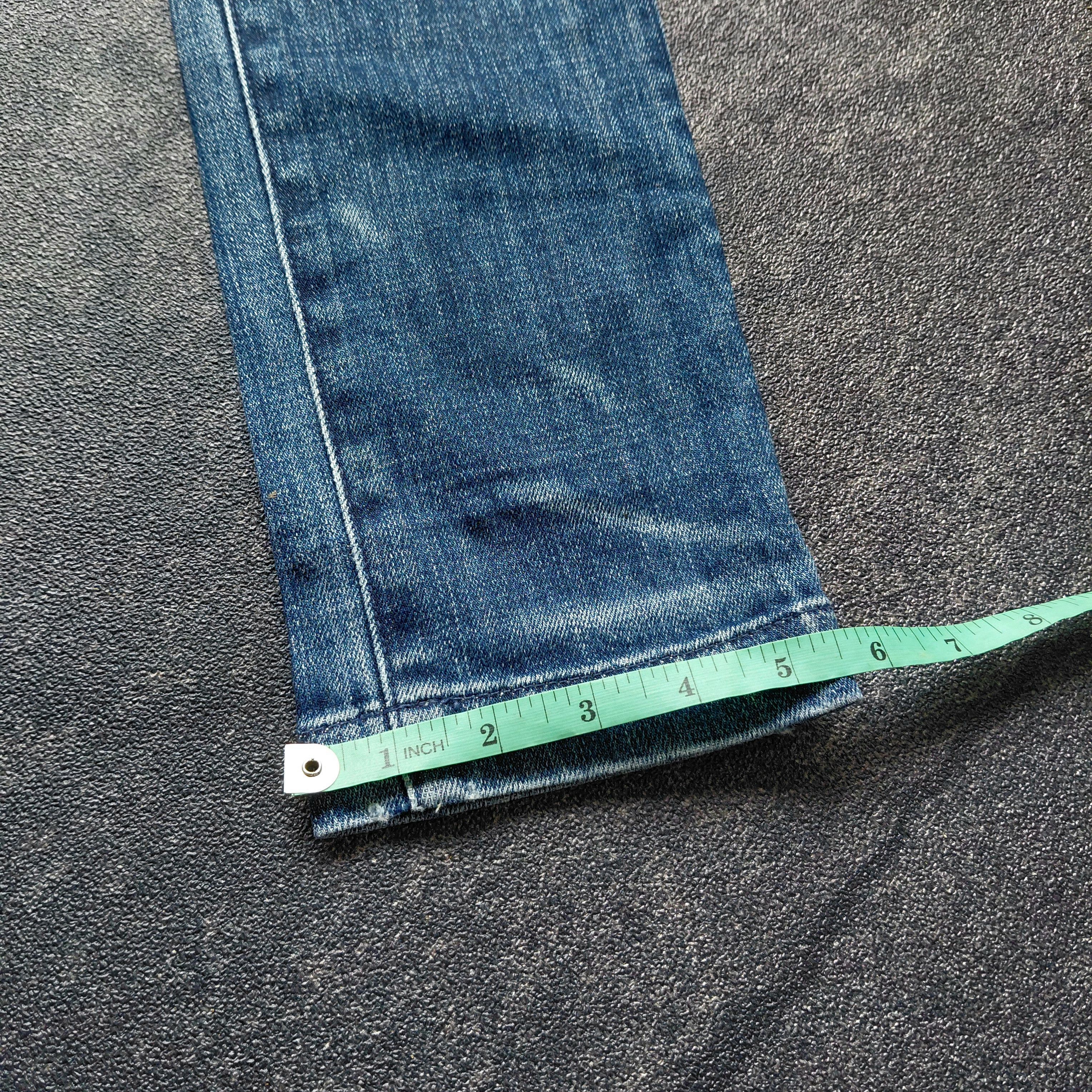 Japanese Brand Vintage Y2K Distressed RNA Studded Denim Pants Size US 30 / EU 46 - 12 Thumbnail