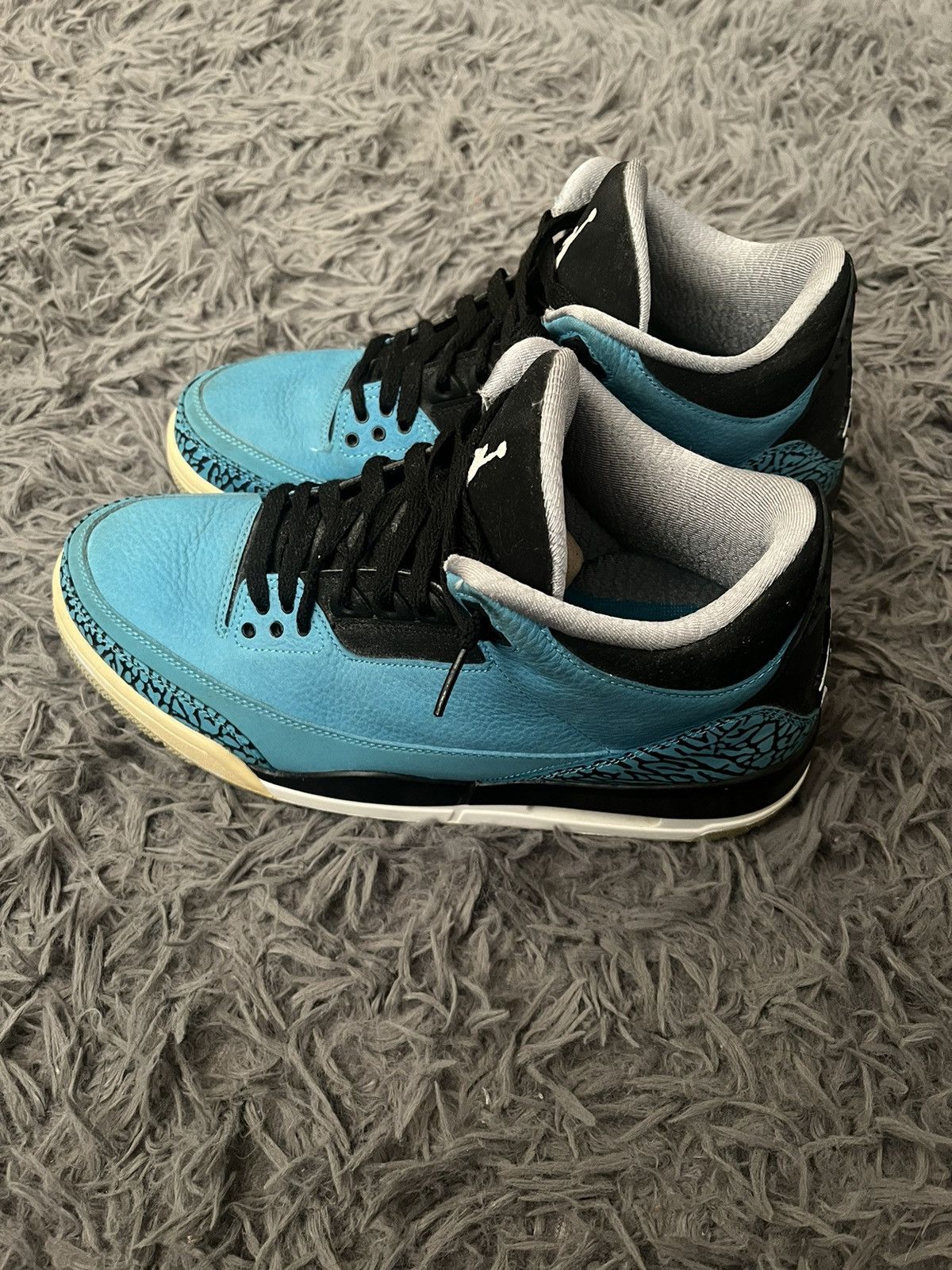 Jordan Brand Power Blue Jordan 3s Size 9.5 2014 Size US 9.5 / EU 42-43 - 4 Thumbnail