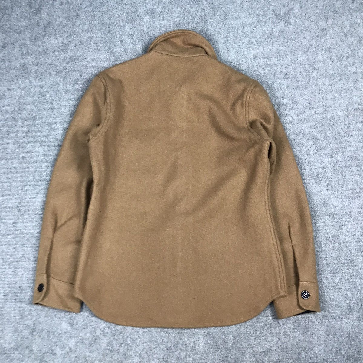 CPO × Designer CPO JACKET DOUBLE POCKET BROWN WOOL BUTTON JACKET Size US S / EU 44-46 / 1 - 5 Thumbnail