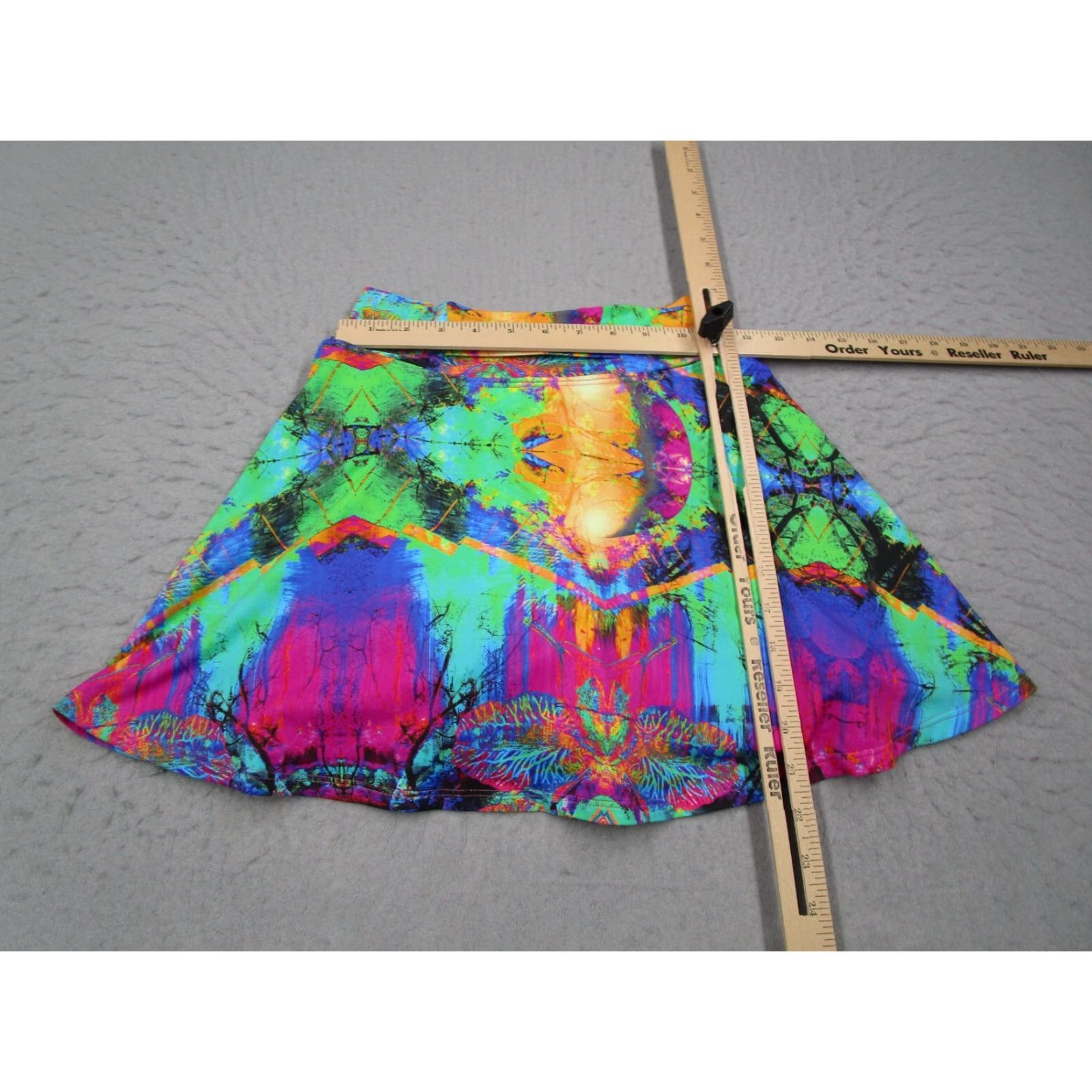 Vintage Dona Jo Skort Women 1 Blue Tennis Pickleball Lined Ruffles Skirt Beach Resort Active - 90s Theme Mens Womens Girls Boys Size 25" / US 0 / IT 36 - 5 Thumbnail