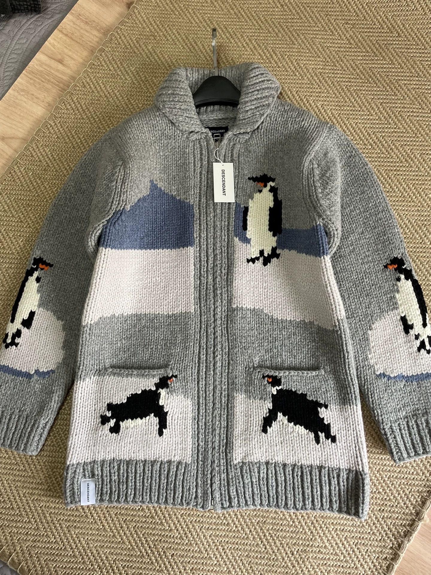 Descendant DESCENDANT MANCHOT COWICHAN Penguin Knit 18AW 2 New w/tags Size US M / EU 48-50 / 2 - 4 Thumbnail