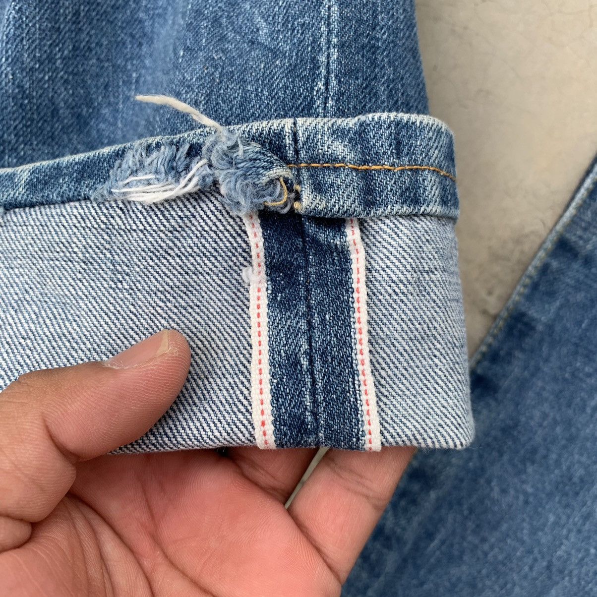 Japanese Brand × Vintage VTG UNITED WORKERS DENIM LINE Size US 32 / EU 48 - 9 Thumbnail