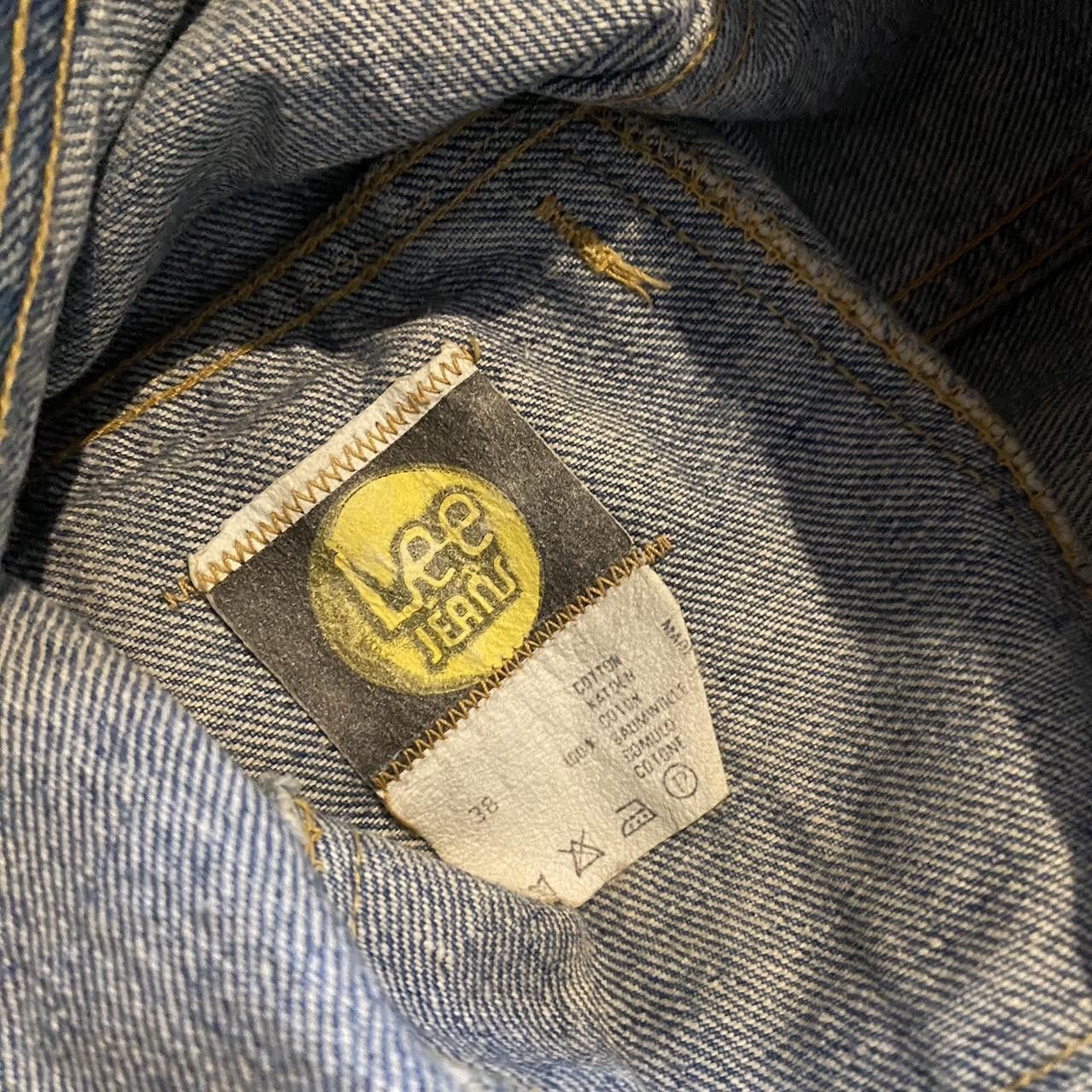 Lee 90s Lee Jeans Jacket Cintage y2k Boxy Rock Metal Size US S / EU 44-46 / 1 - 4 Thumbnail