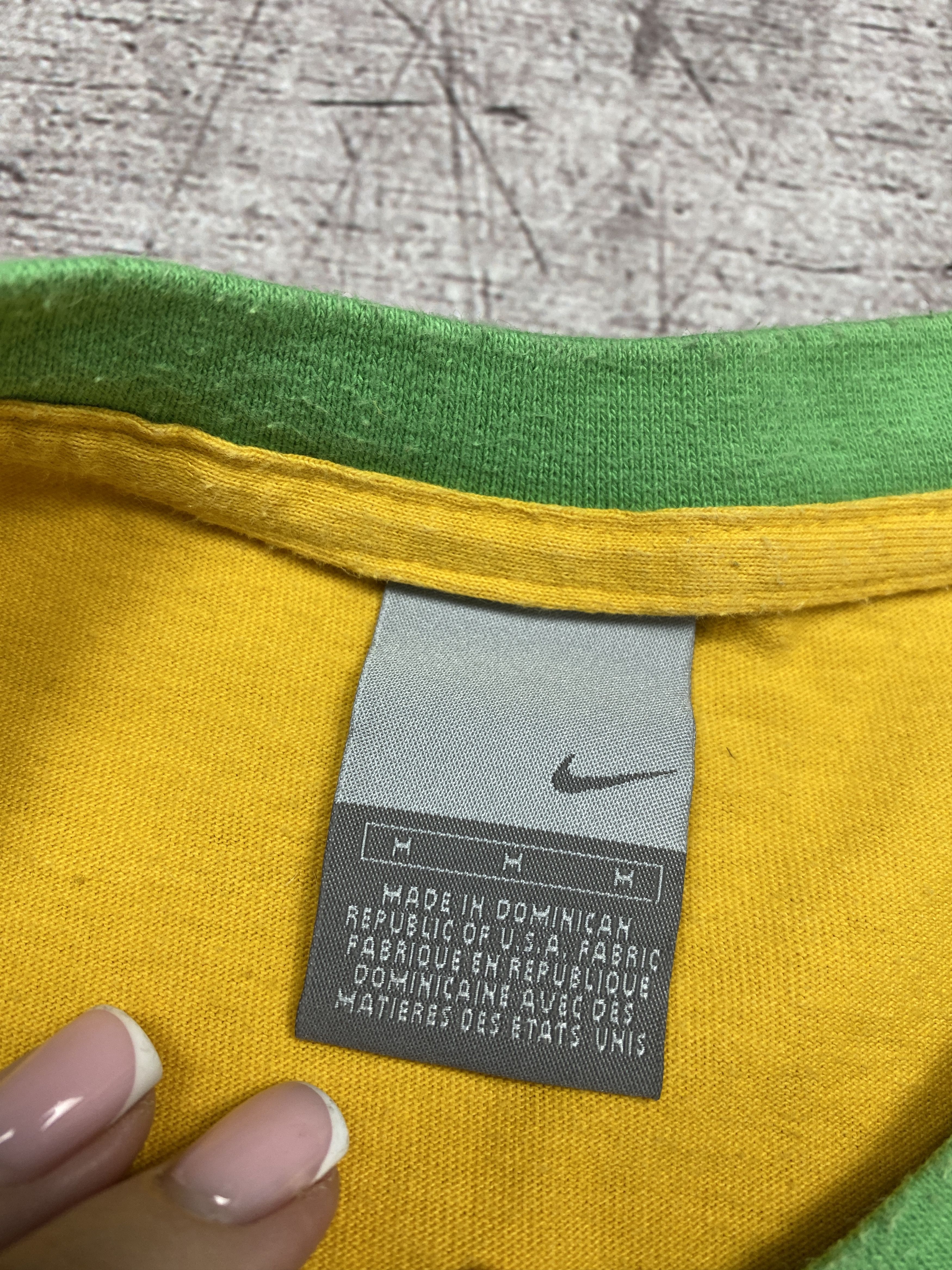 Nike × Vintage Nike Brasil Vintage Mens T-Shirt Estadio Azteca Y2K Size US M / EU 48-50 / 2 - 5 Thumbnail