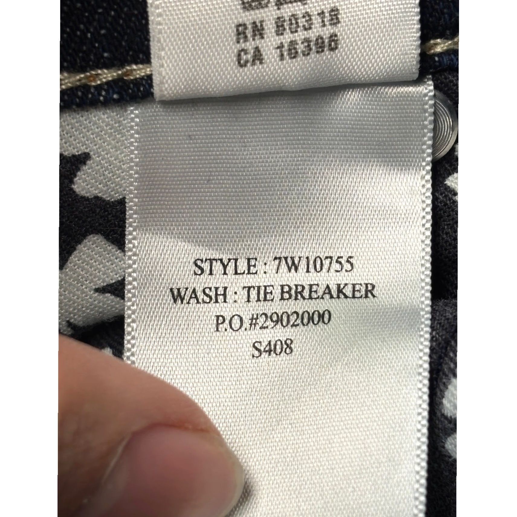 Lucky Brand Lucky Brand Classic Rider Jeans Bootcut Women 26 30 Inseam 31 Dark Wash Denim 5-Pocket Logo Patch Tie Breaker Size 26" / US 2 / IT 38 - 7 Thumbnail