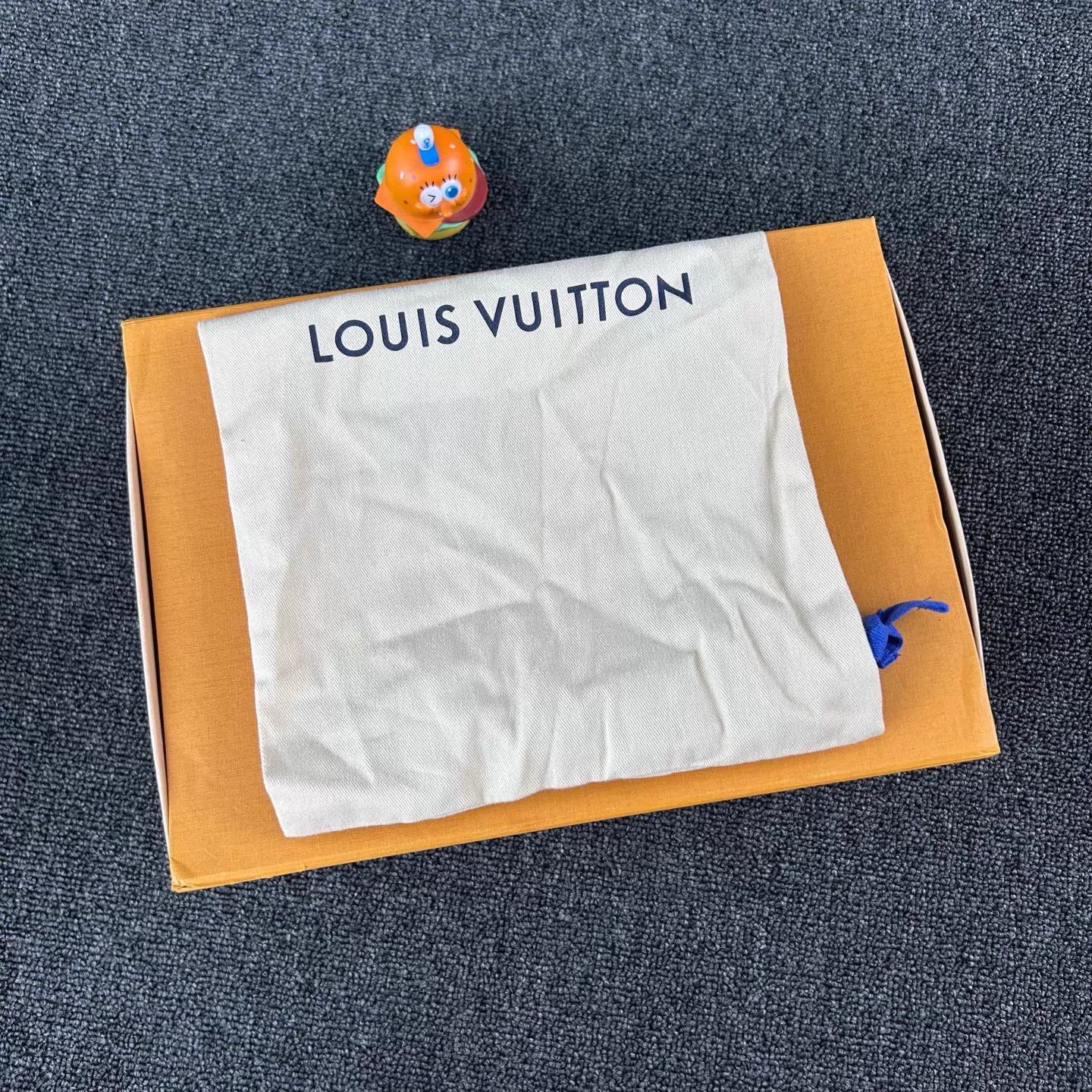 Louis Vuitton LV Red-White Stripe Monogram Sneaker 35 Size US 4.5 / IT 34.5 - 8 Thumbnail