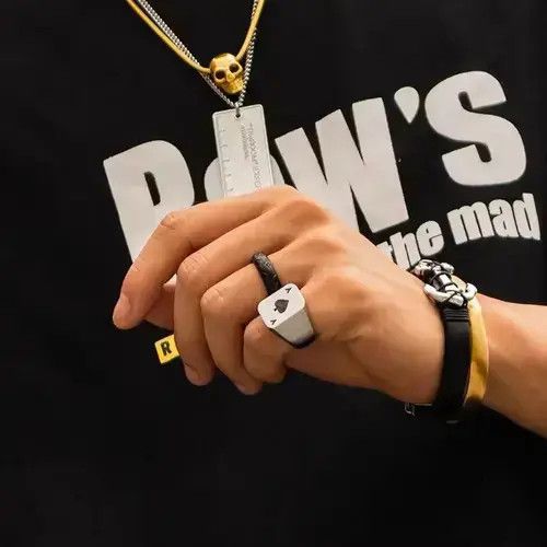 Other Retro punk rings Size ONE SIZE - 4 Thumbnail