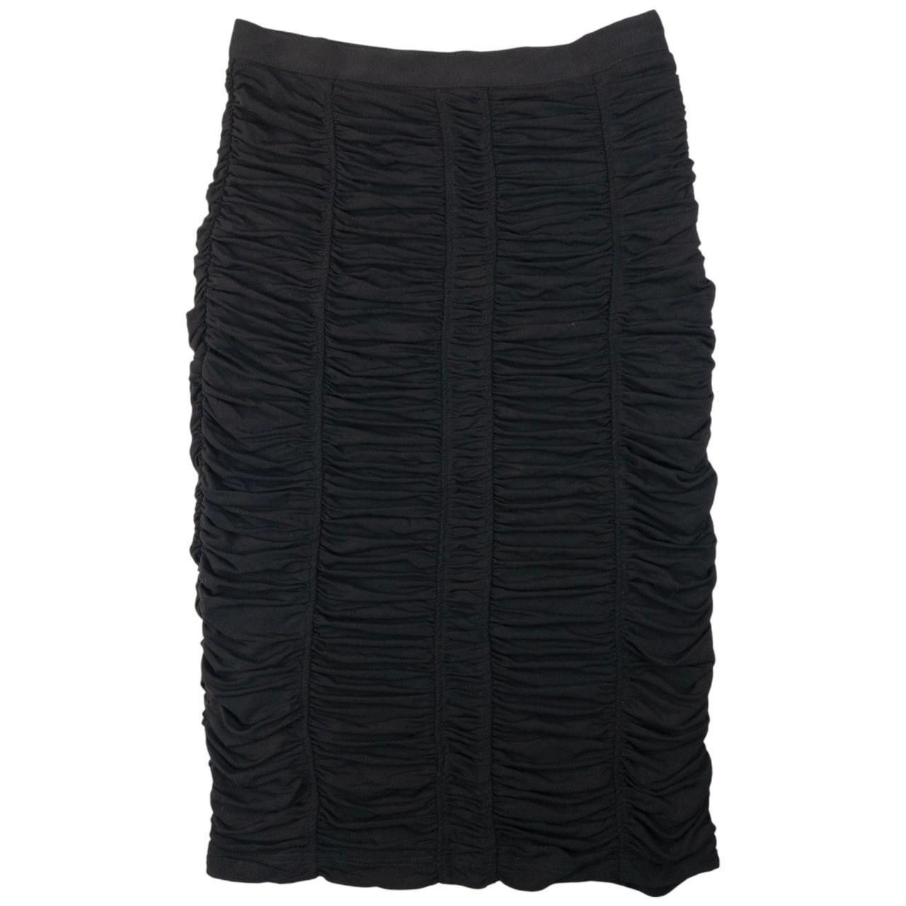 Burberry Vintage Burberry Ruched Skirt Womens Size 6 Size 28" / US 6 / IT 42 - 1 Thumbnail