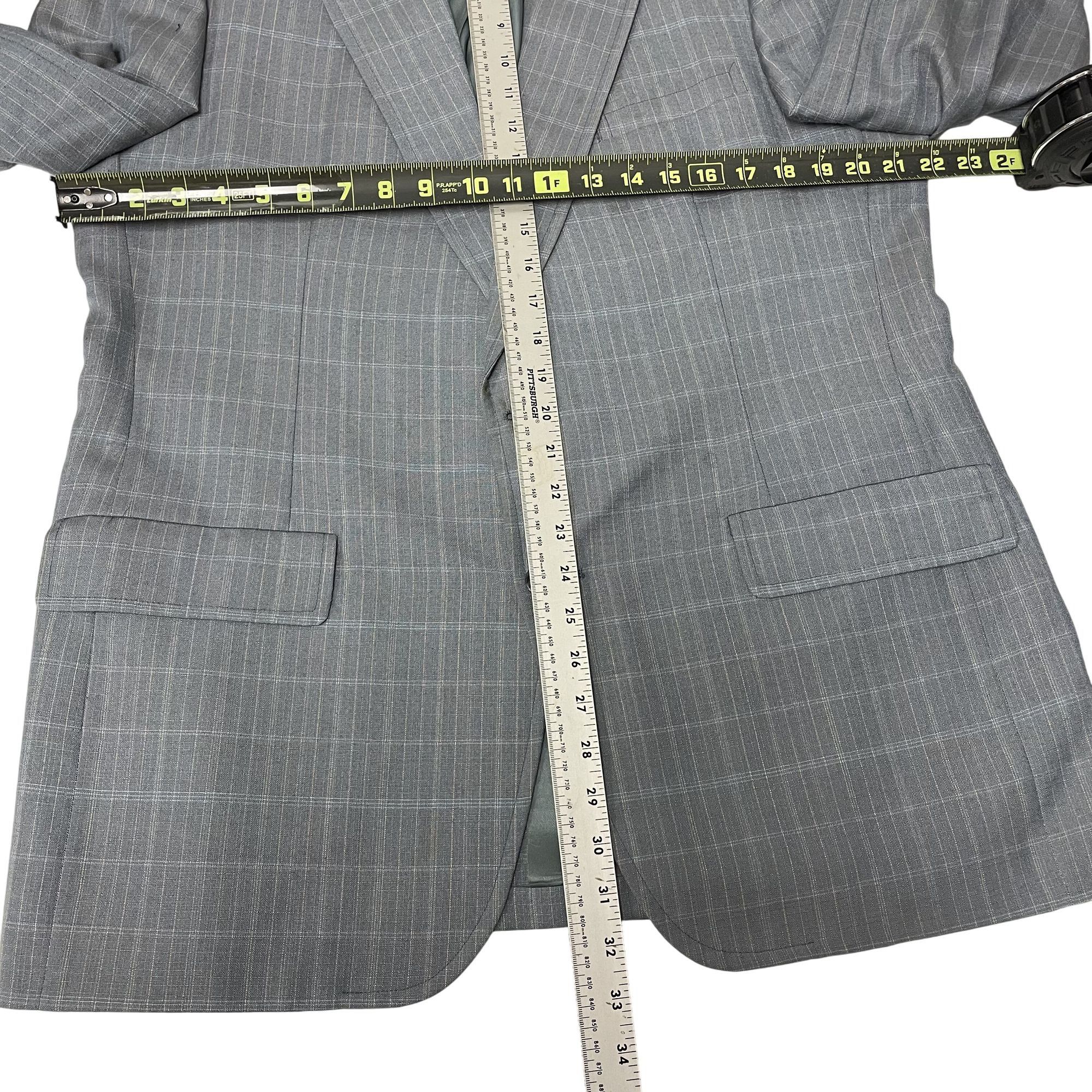 Other Vtg Palm Beach Sport Coat OVERCHECK Wool Jacket Size 42R - 8 Thumbnail