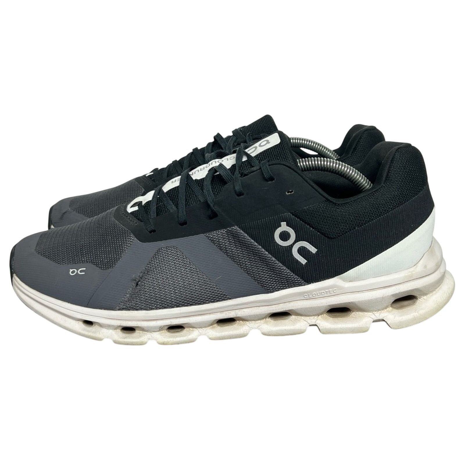 On On Cloudrunner - Men's Running Sneakers (Eclipse/Frost) 12 Size US 12 / EU 45 - 1 Thumbnail