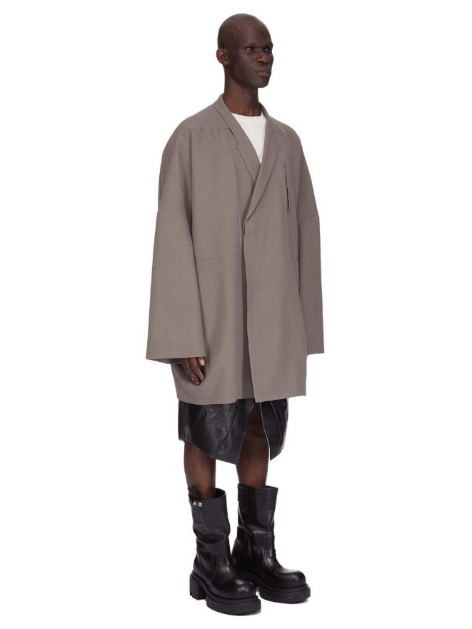 Rick Owens BNWT SS25 RICK OWENS "HOLLYWOOD" ARROWHEAD JMF COAT 44 Size US S / EU 44-46 / 1 - 11 Thumbnail