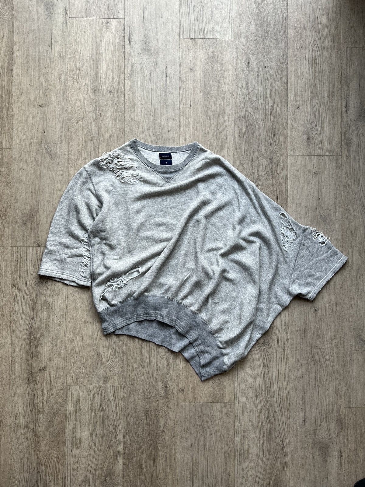 Miharayasuhiro Mihara Yasuhiro ripped sweater | Grailed