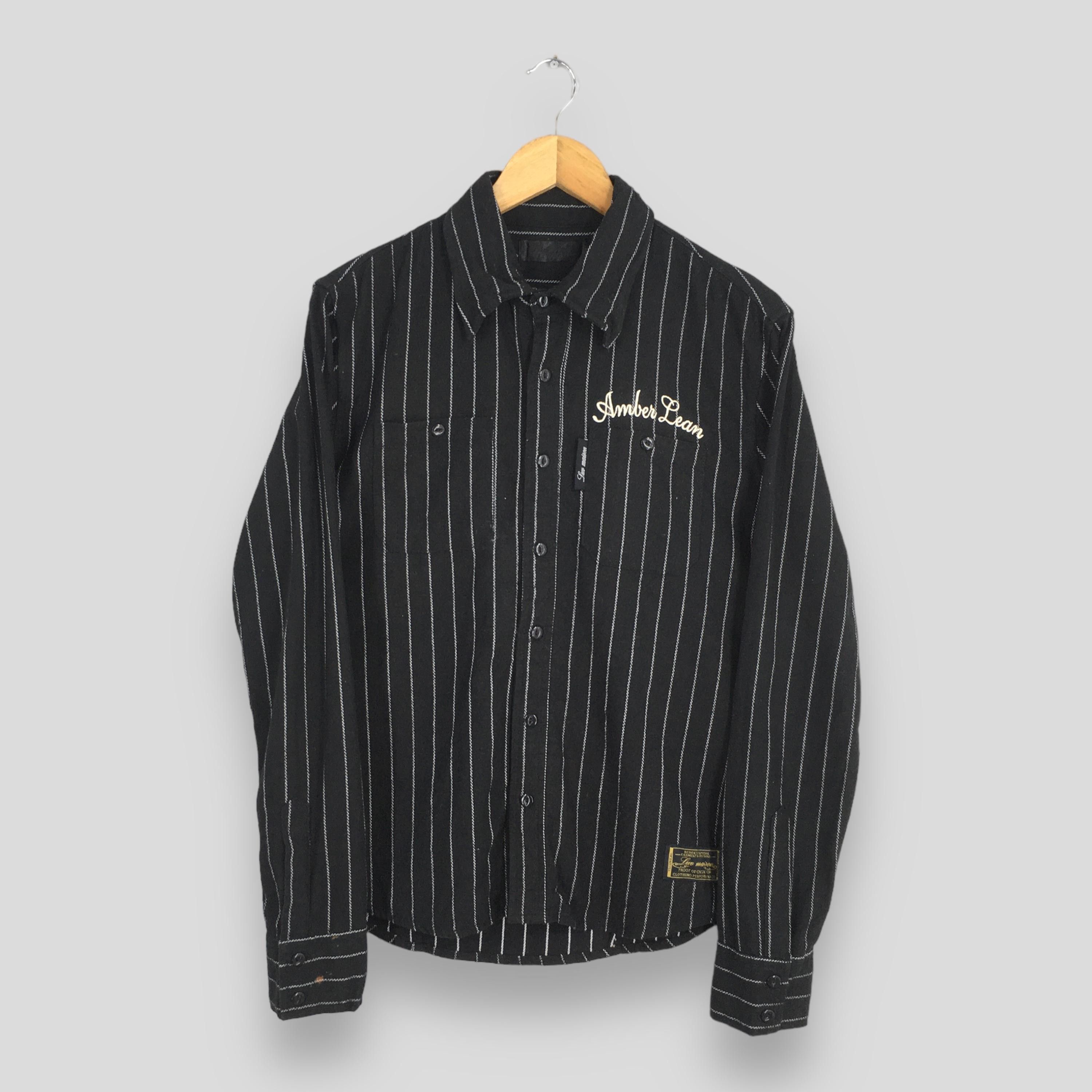 A&G Rock × Flannel Vintage Luv Maison Black Wabash Stripes Shirt Small Size US S / EU 44-46 / 1 - 1 Thumbnail