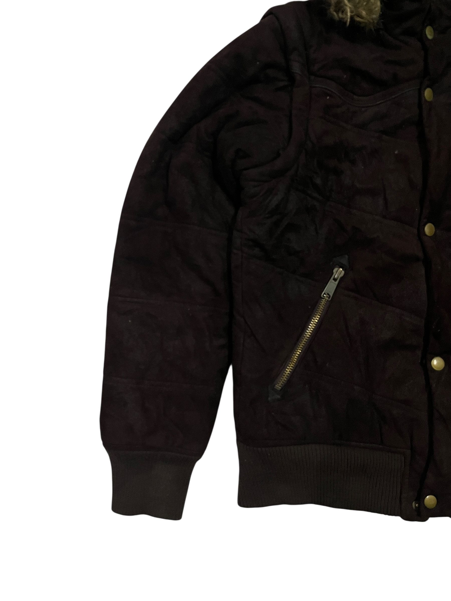 Morgan Homme Morgan de Toi Detachable Sleeves Faux Fur Velvet Jacket Size US S / EU 44-46 / 1 - 5 Thumbnail