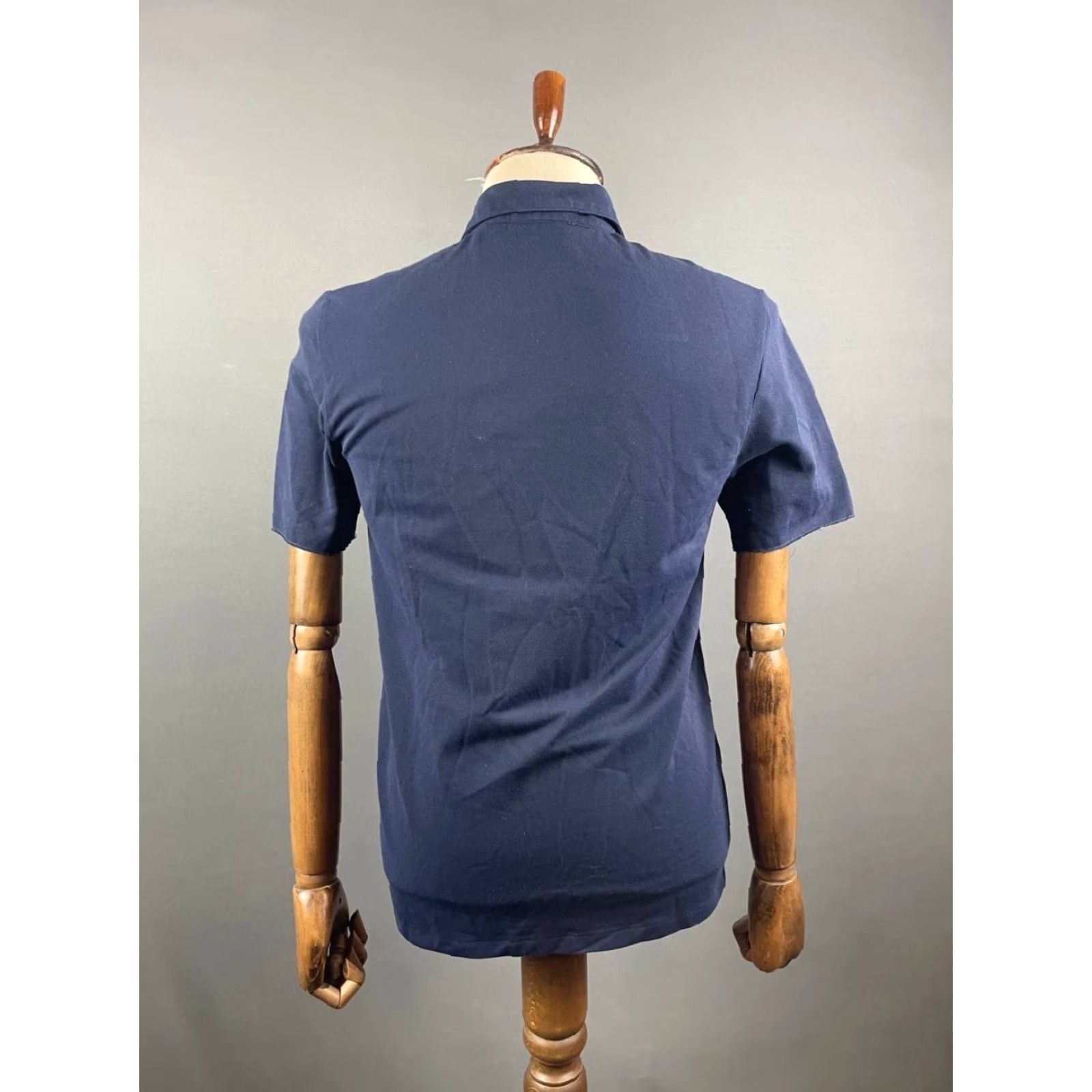 Lacoste Lacoste Mens Regular-Fit Casual Shirt Navy 40 Button-Down Front Pockets Shirt Regular Mens Navy Front Pockets Size US L / EU 52-54 / 3 - 2 Thumbnail