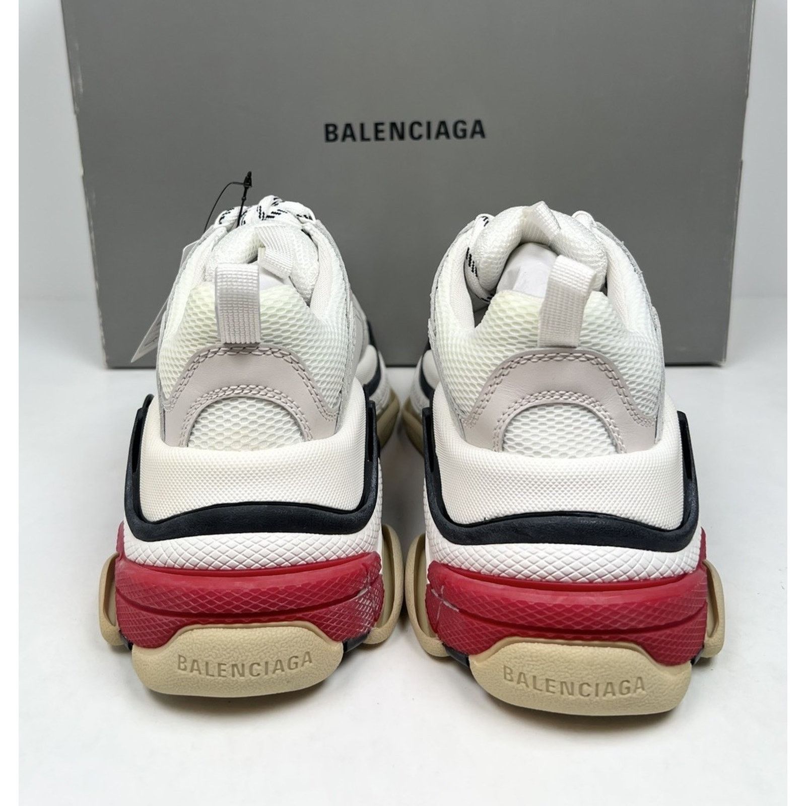 Balenciaga Size 34EU/4W - Balenciaga Triple S Distressed White NEW Size US 4 / IT 34 - 3 Thumbnail