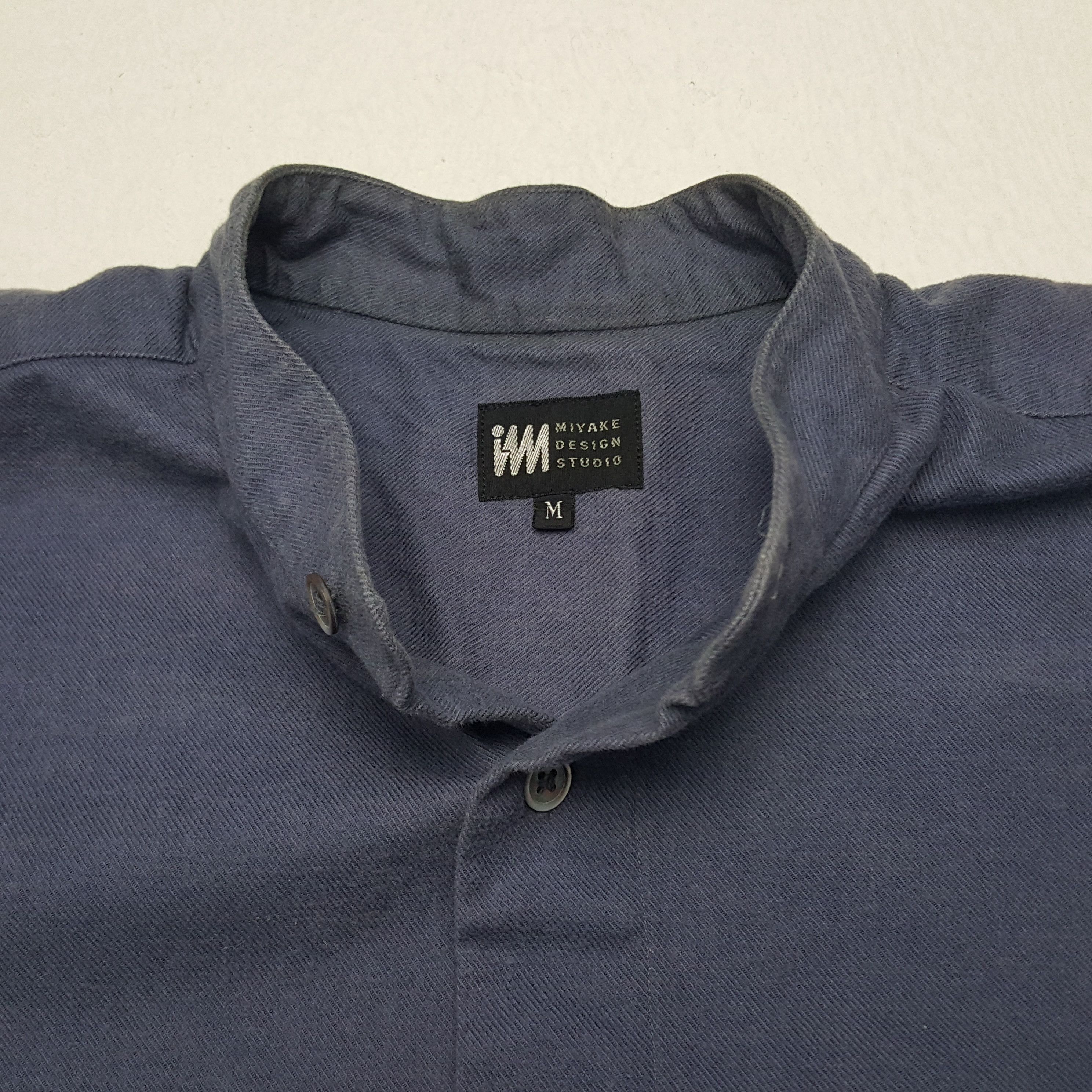 Issey Miyake × Vintage Vintage Issey Miyake Design Studio Button Up Shirt Size US L / EU 52-54 / 3 - 3 Thumbnail
