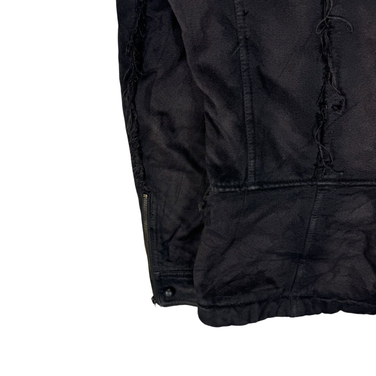 If Six Was Nine × Japanese Brand × Le Grande Bleu (L.G.B.) ☀️HAIB DECONSTRUCT SHERPA FADED BLACK JACKET Size US S / EU 44-46 / 1 - 8 Thumbnail