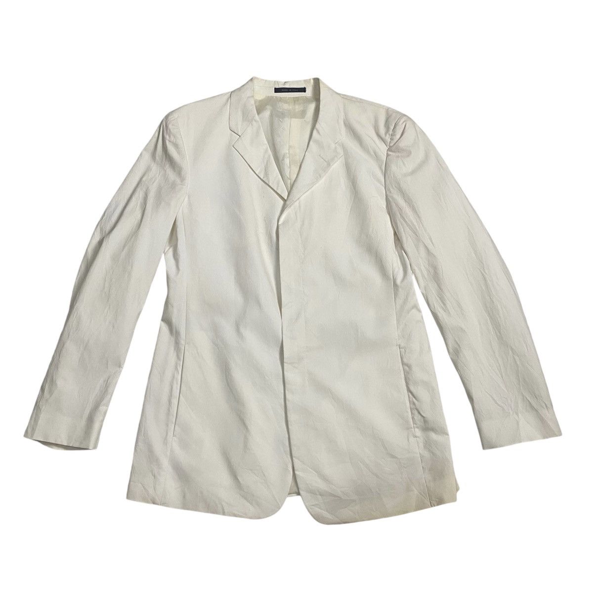 Emporio Armani × Vintage Emporio Armani white blazer coat Size 50R - 6 Thumbnail