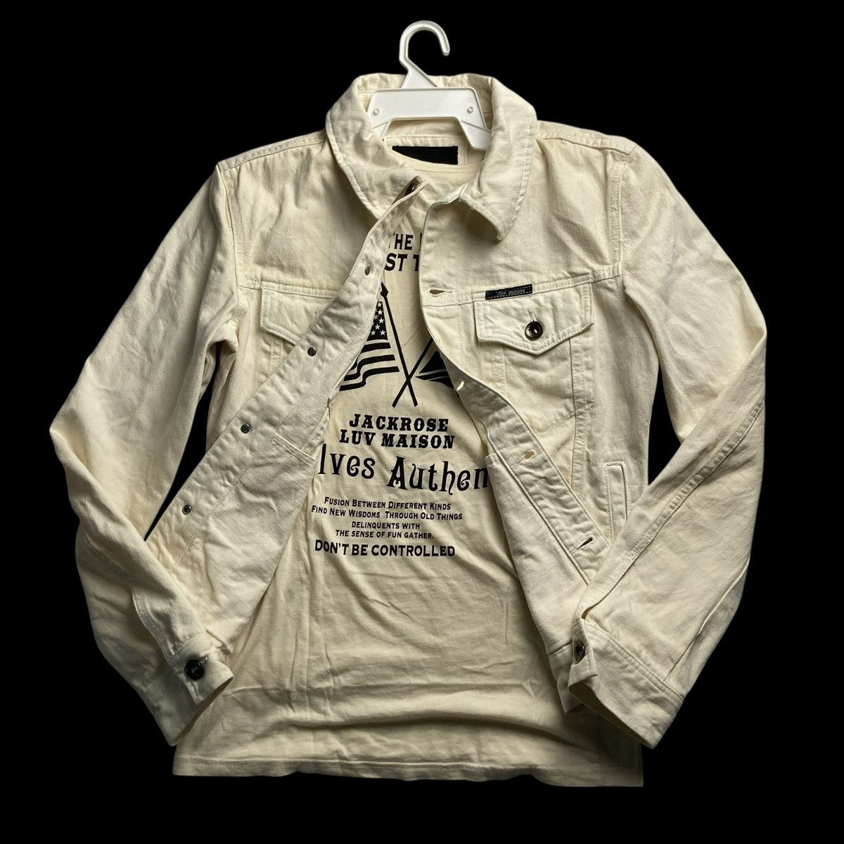 JACKROSE 🇯🇵 JACKROSE LUV MAISON DENIM TRUCKER JACKET Size US M / EU 48-50 / 2 - 2 Thumbnail