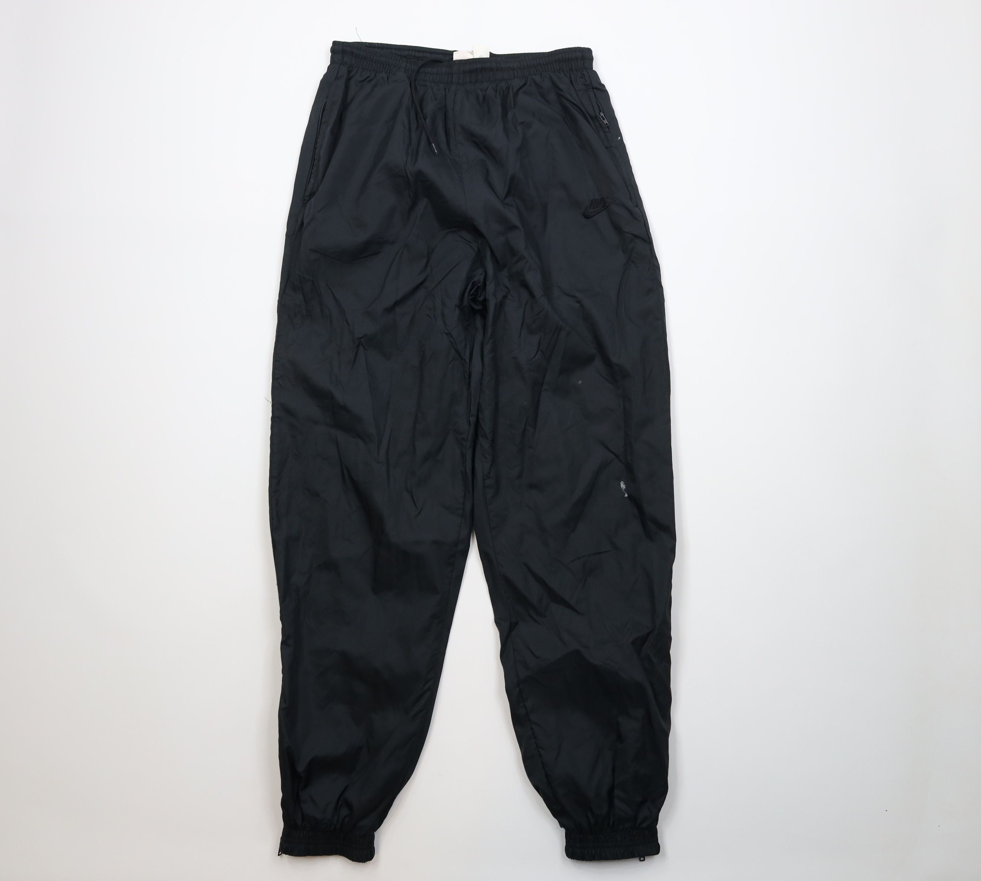 Nike Vintage 80s 90s Nike Swoosh Lined Windbreaker Joggers Pants Size US 36 / EU 52 - 1 Thumbnail