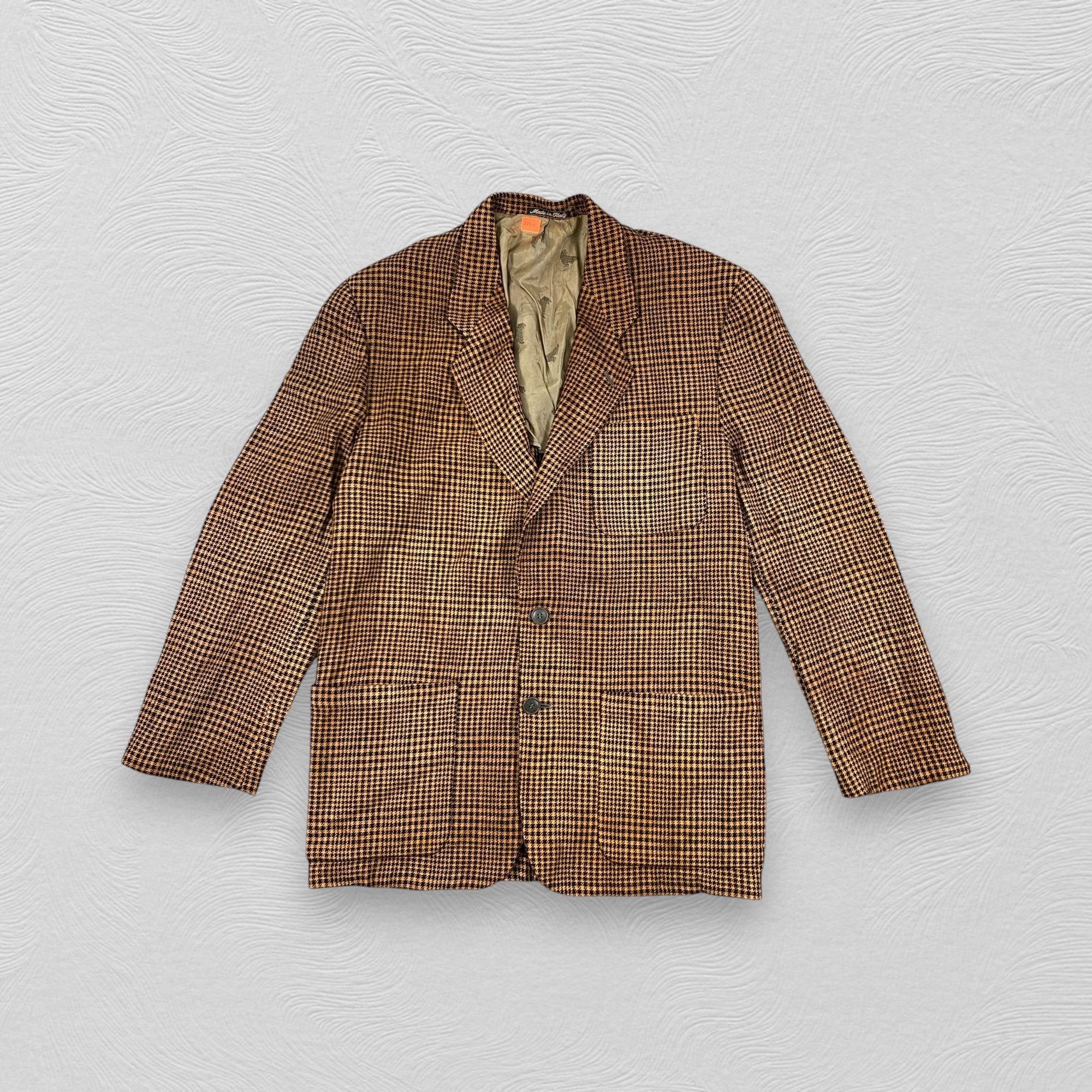 Emporio Armani Emporio Armani Checked Blazer Coat- J503 Size US M / EU 48-50 / 2 - 2 Thumbnail