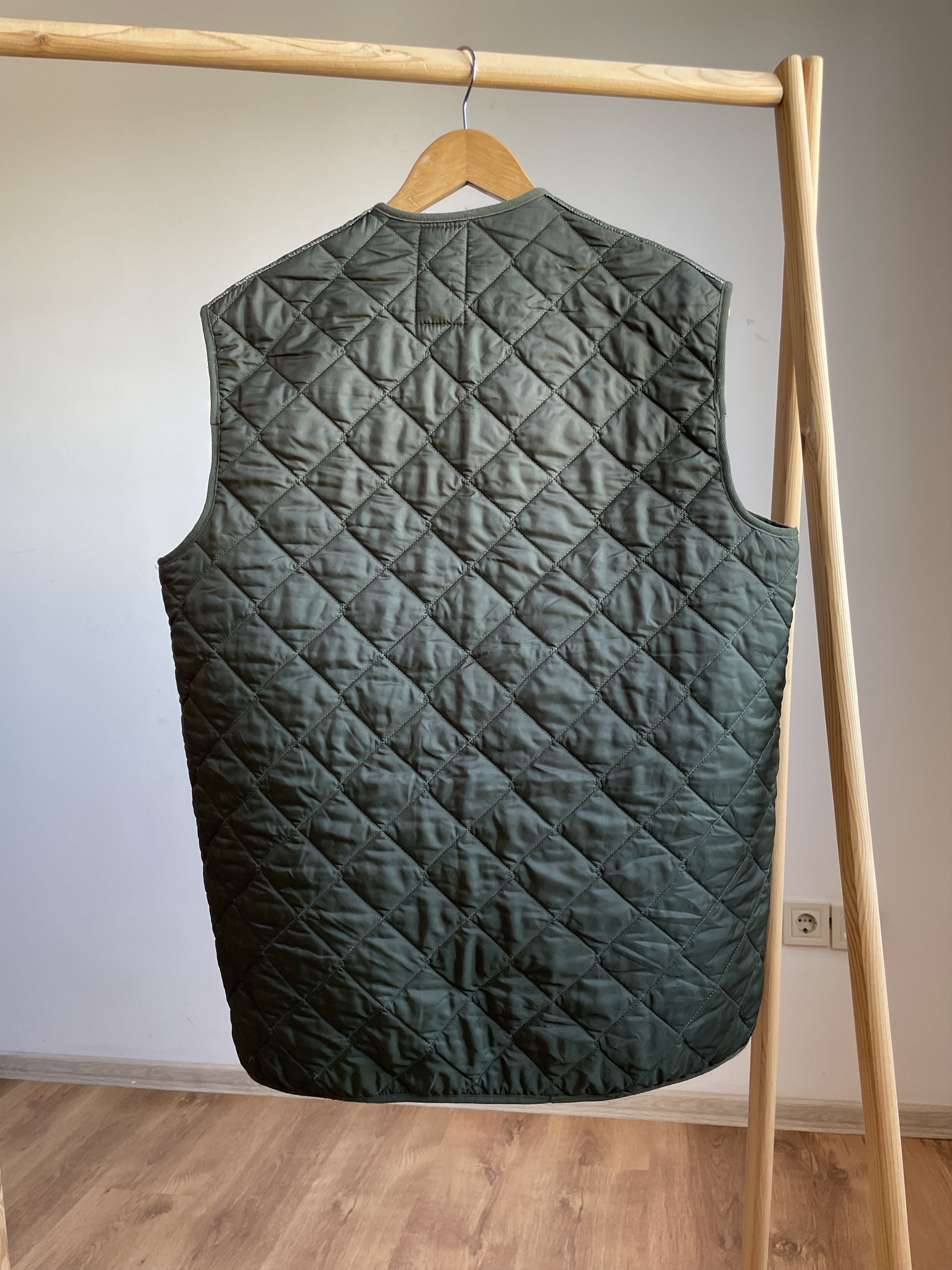 Vintage British Army Vintage 50s 60s Combat Smock Liner Vest Size US L / EU 52-54 / 3 - 2 Thumbnail