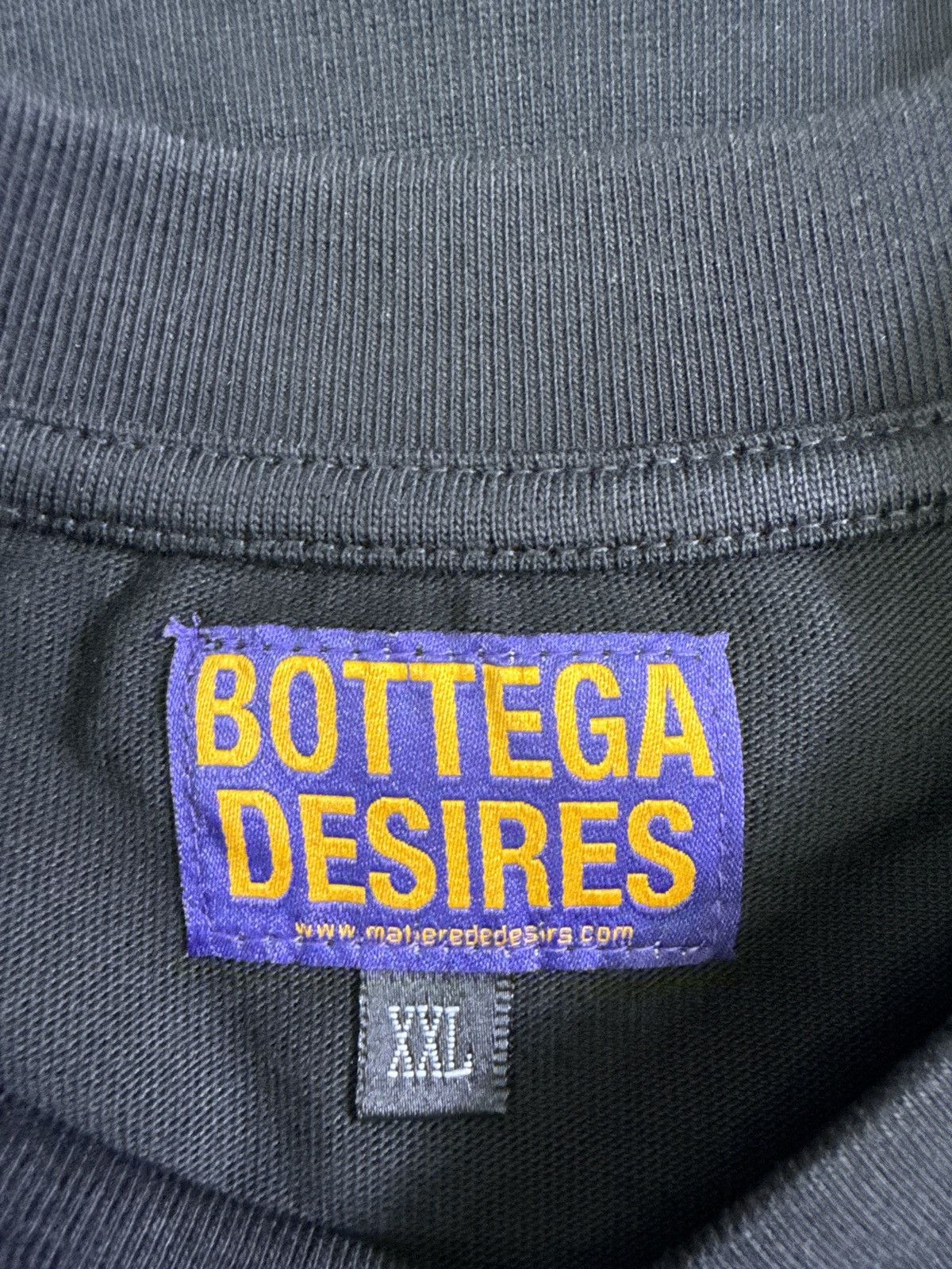 Bottega Desires BOTTEGA DESIRES BLACK RACE TEE Size US XXL / EU 58 / 5 - 3 Thumbnail