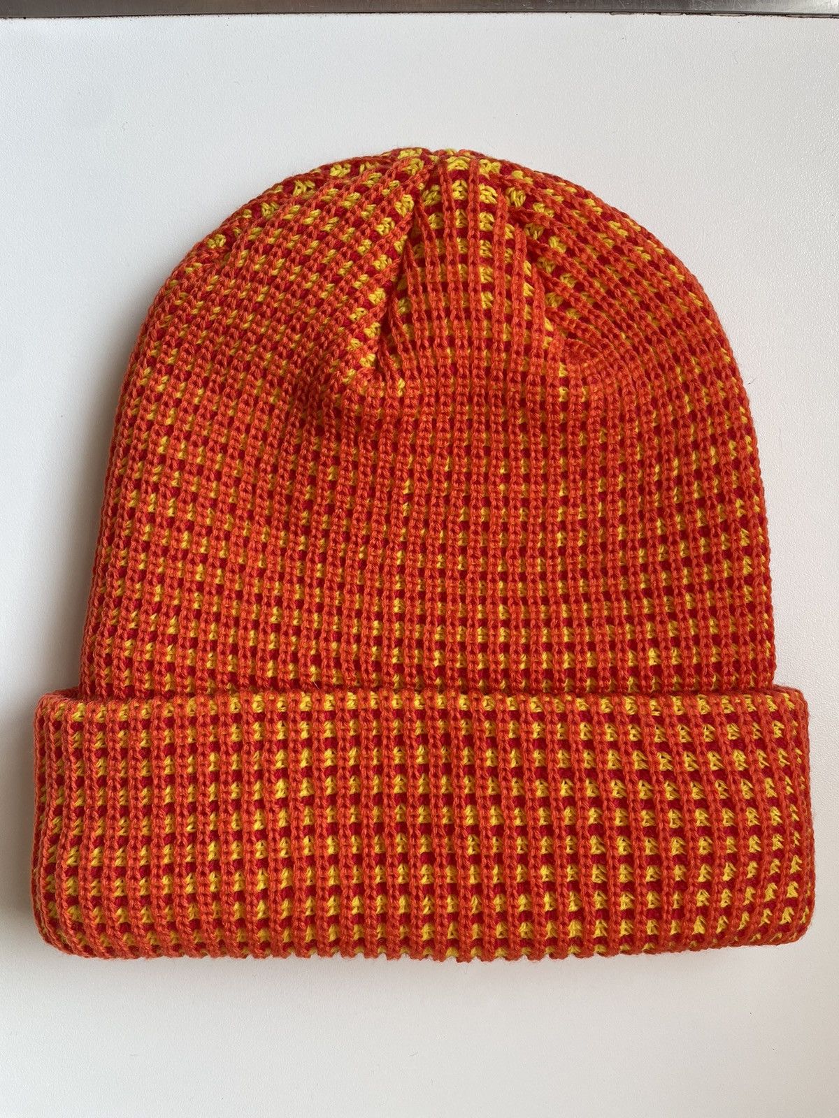 Noah NOAH FW23 Tri-Color Beanie YELLOW Size ONE SIZE - 3 Thumbnail