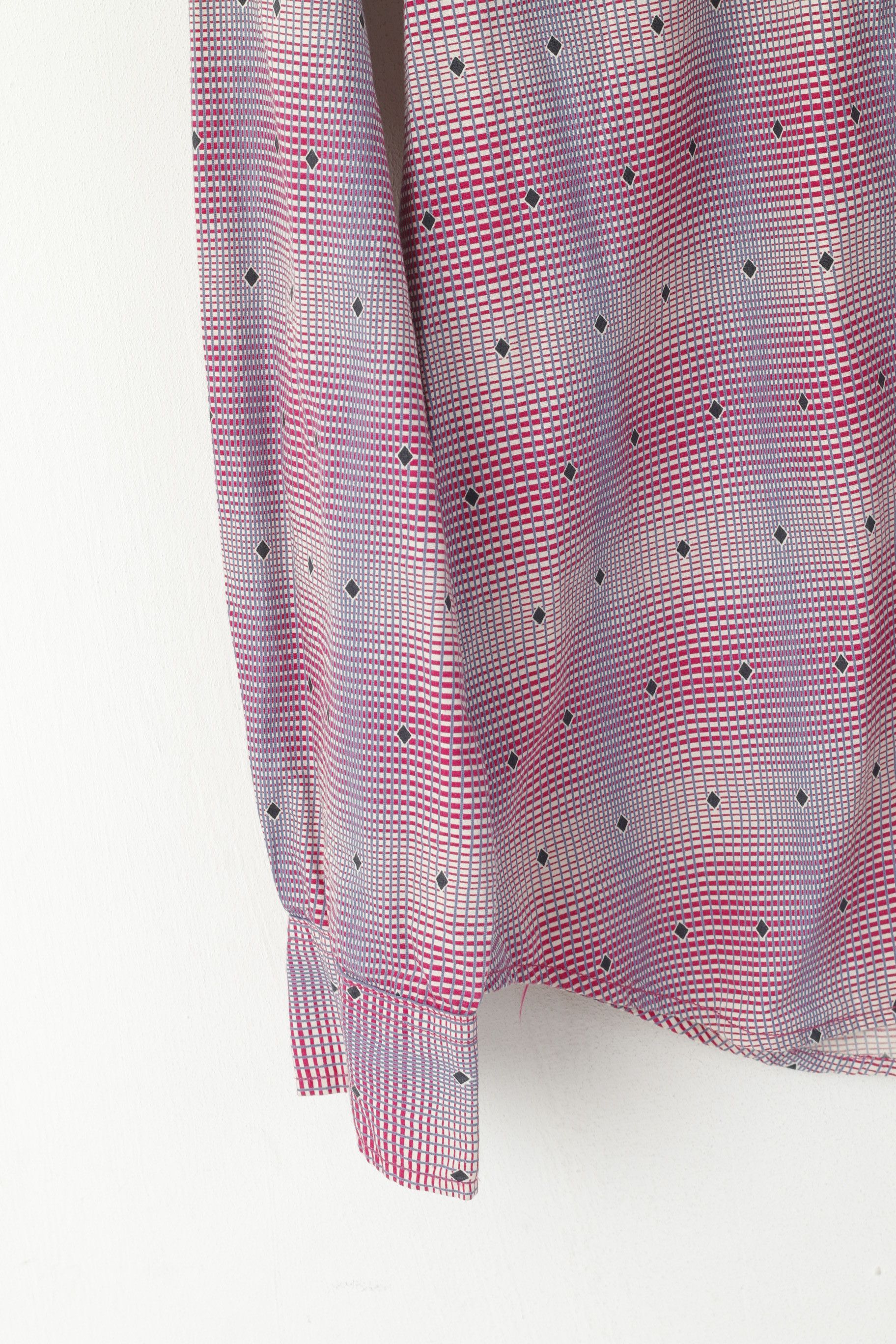 Pringle Of Scotland Pringle Of Scotland Men 15 38 S Casual Shirt Purple 7086 Size US S / EU 44-46 / 1 - 6 Thumbnail