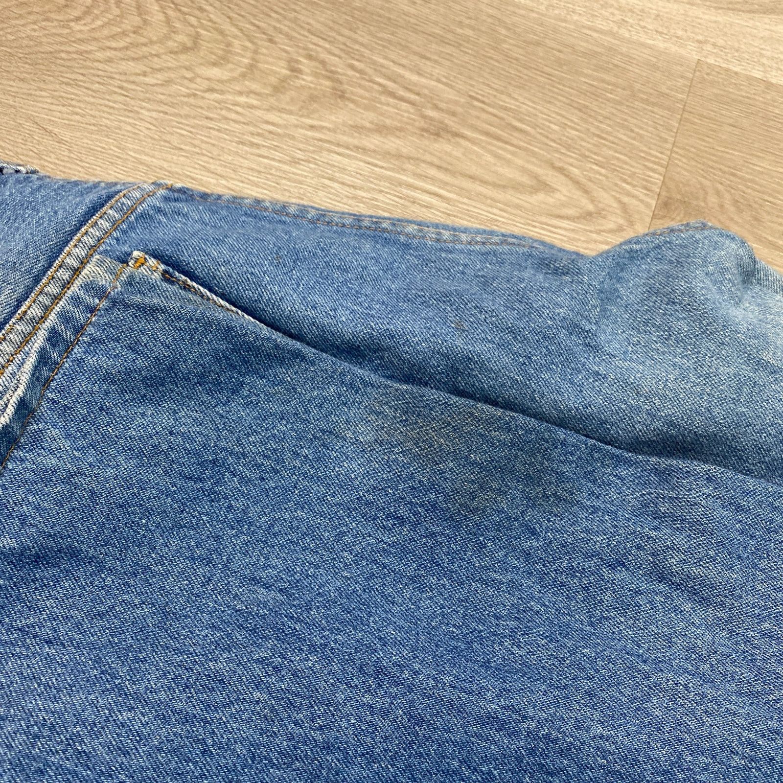 Levi's × Vintage Vintage 80s Levi's 501 Made in USA Straight Leg Jeans 36x29 Size US 36 / EU 52 - 16 Thumbnail