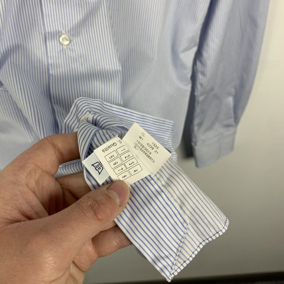 Barba Napoli Barba Napoli Classic Formal Dress Shirt Men’s Size 39 Blue Size US M / EU 48-50 / 2 - 13 Thumbnail